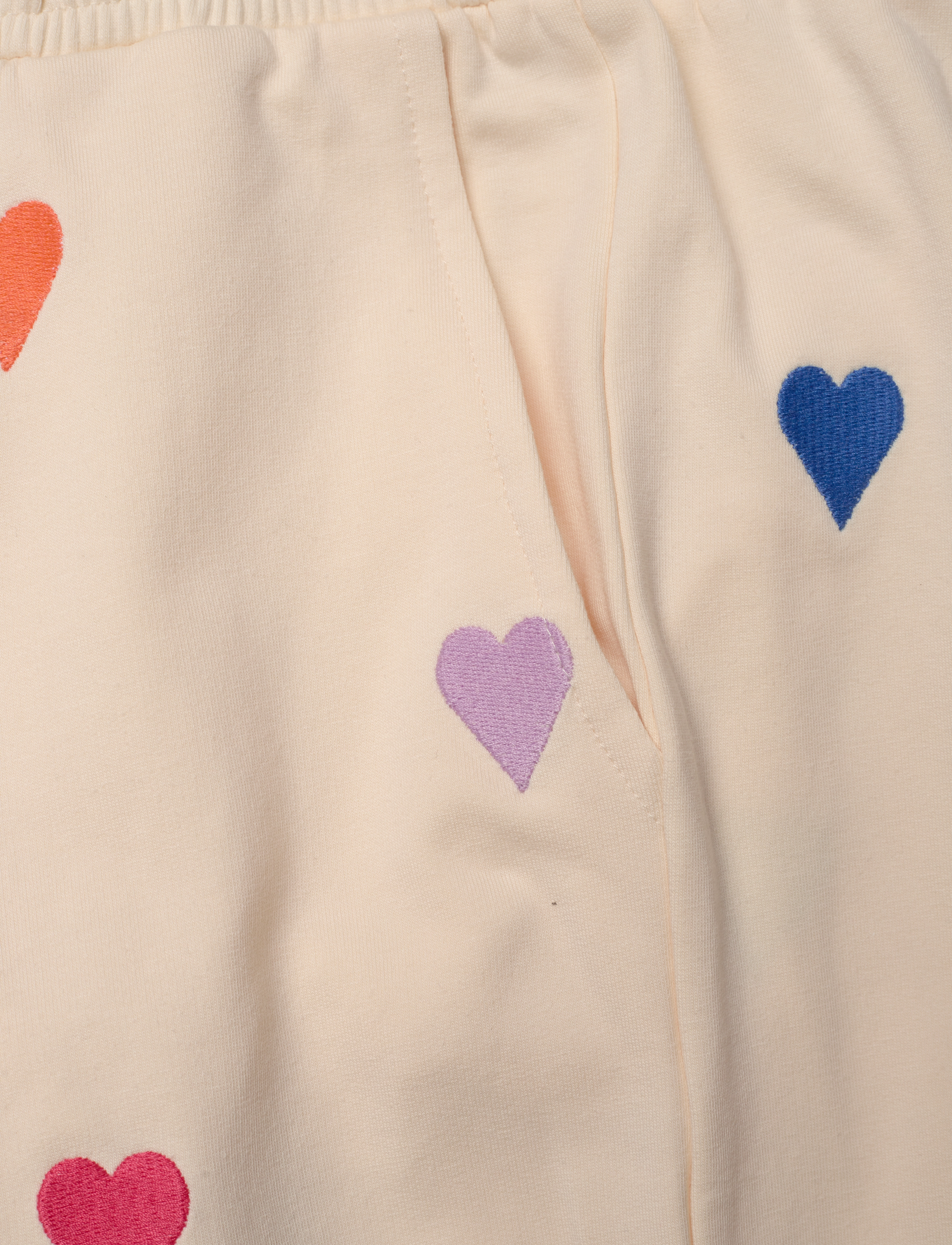 The New - TNHeart Sweatpants - white swan - 2