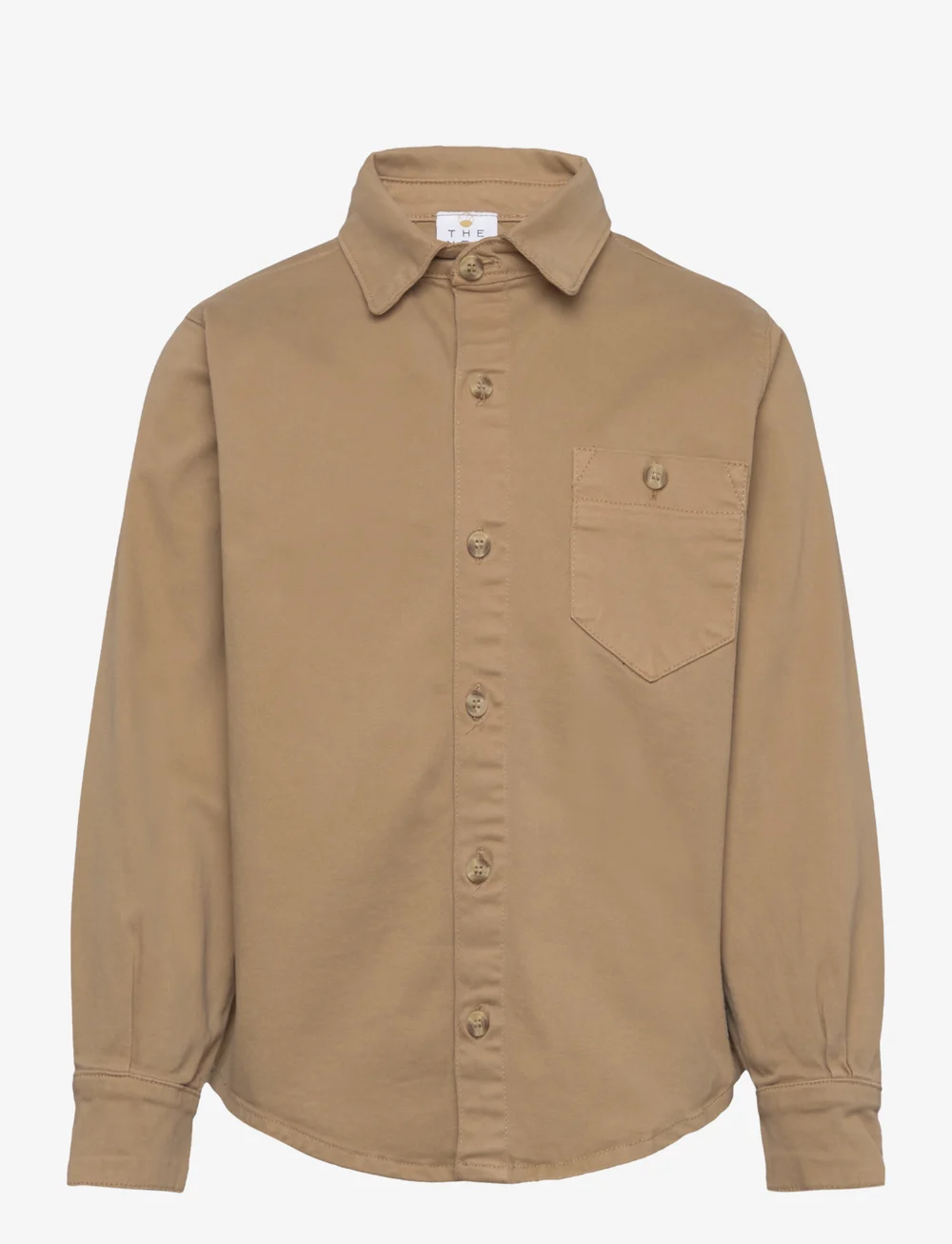 The New - TNRe:connect L_S Shirt - overshirts - cornstalk - 0