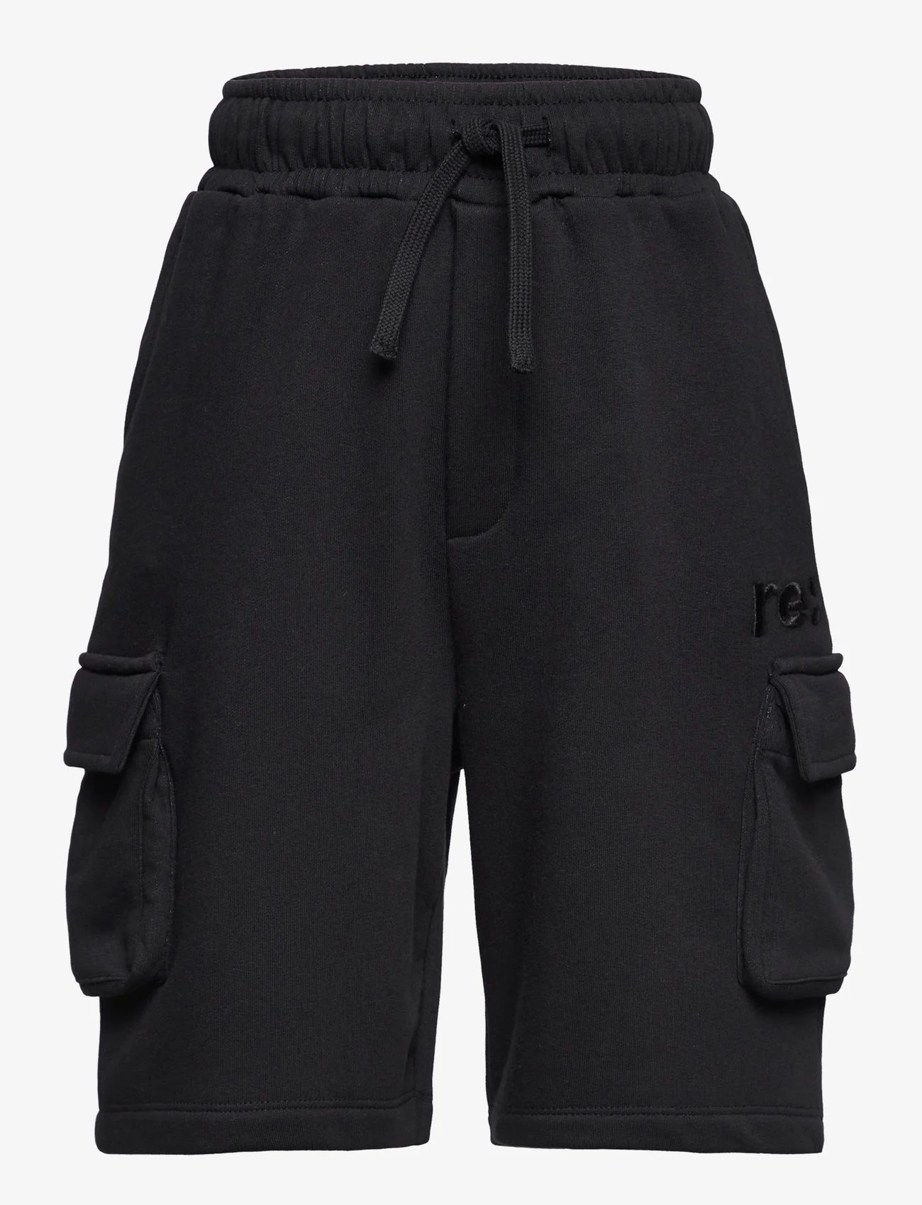 The New - TNRe:charge Cargo Sweatshorts - sweat shorts - black beauty - 0
