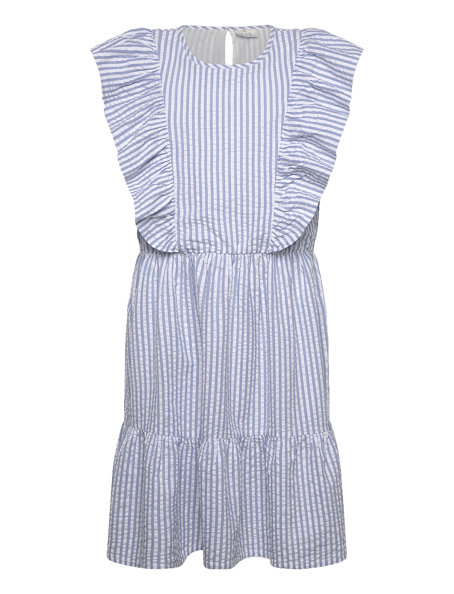 The New - TNKai S_ L Dress - lühikeste varrukatega vabaaja kleidid - blue fog - 0