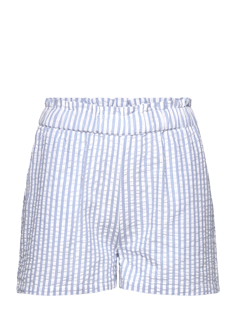 The New - TNKai Paperbag Shorts - lühikesed vabaajapüksid - blue fog - 0