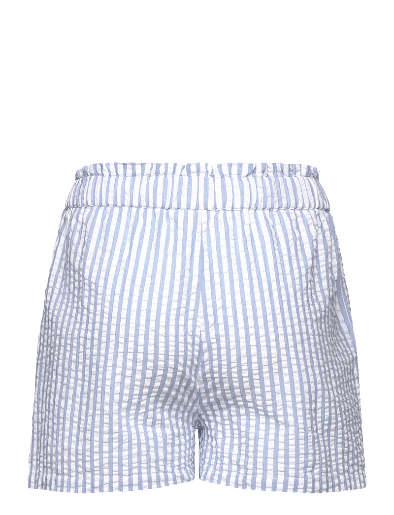 The New - TNKai Paperbag Shorts - lühikesed vabaajapüksid - blue fog - 1