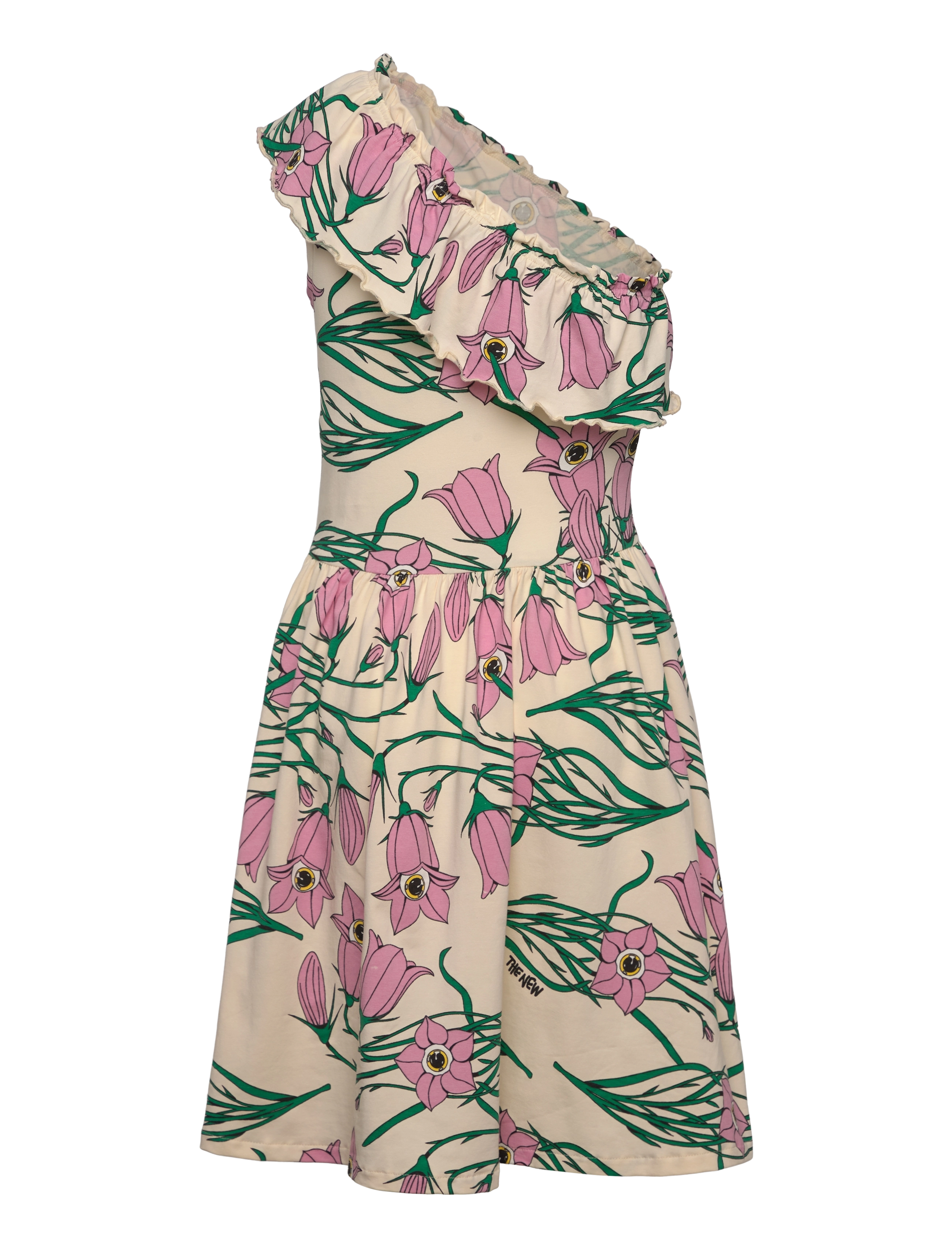 The New - TNKylie S_L Dress - festklänningar - white swan - 1