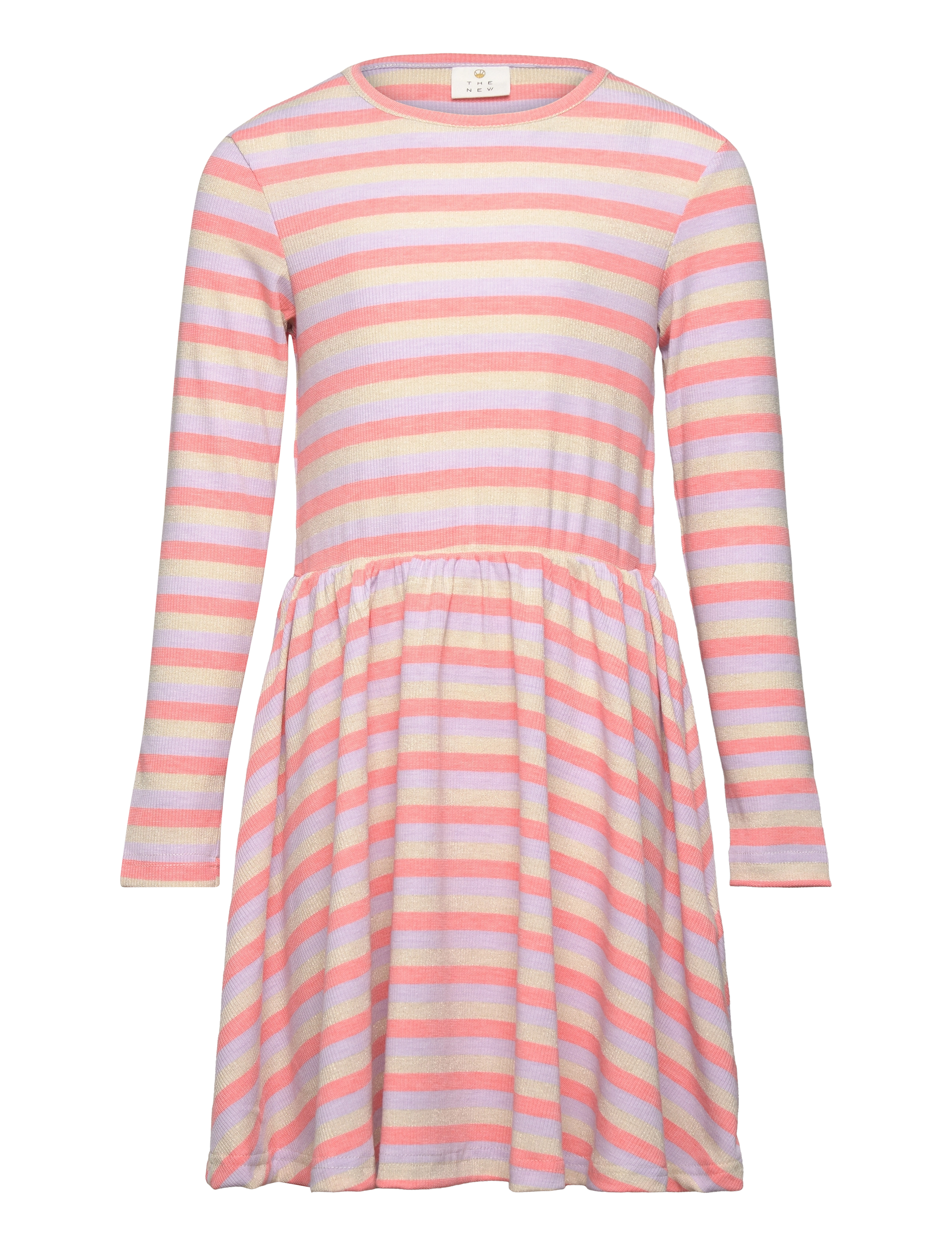 The New TNFridan L_S Rib Dress - 4 for 3 - LAVENDER HERB / pink/rose