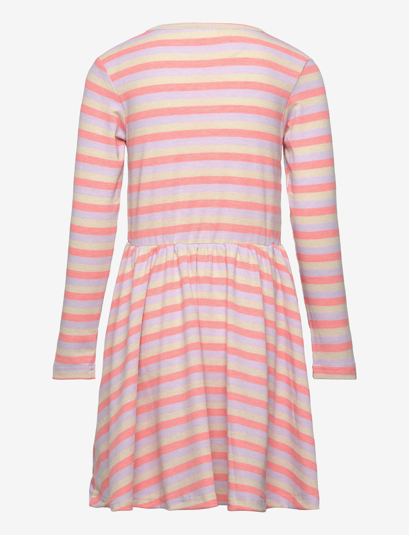 The New - TNFridan L_S Rib Dress - langärmelige freizeitkleider - lavender herb - 1