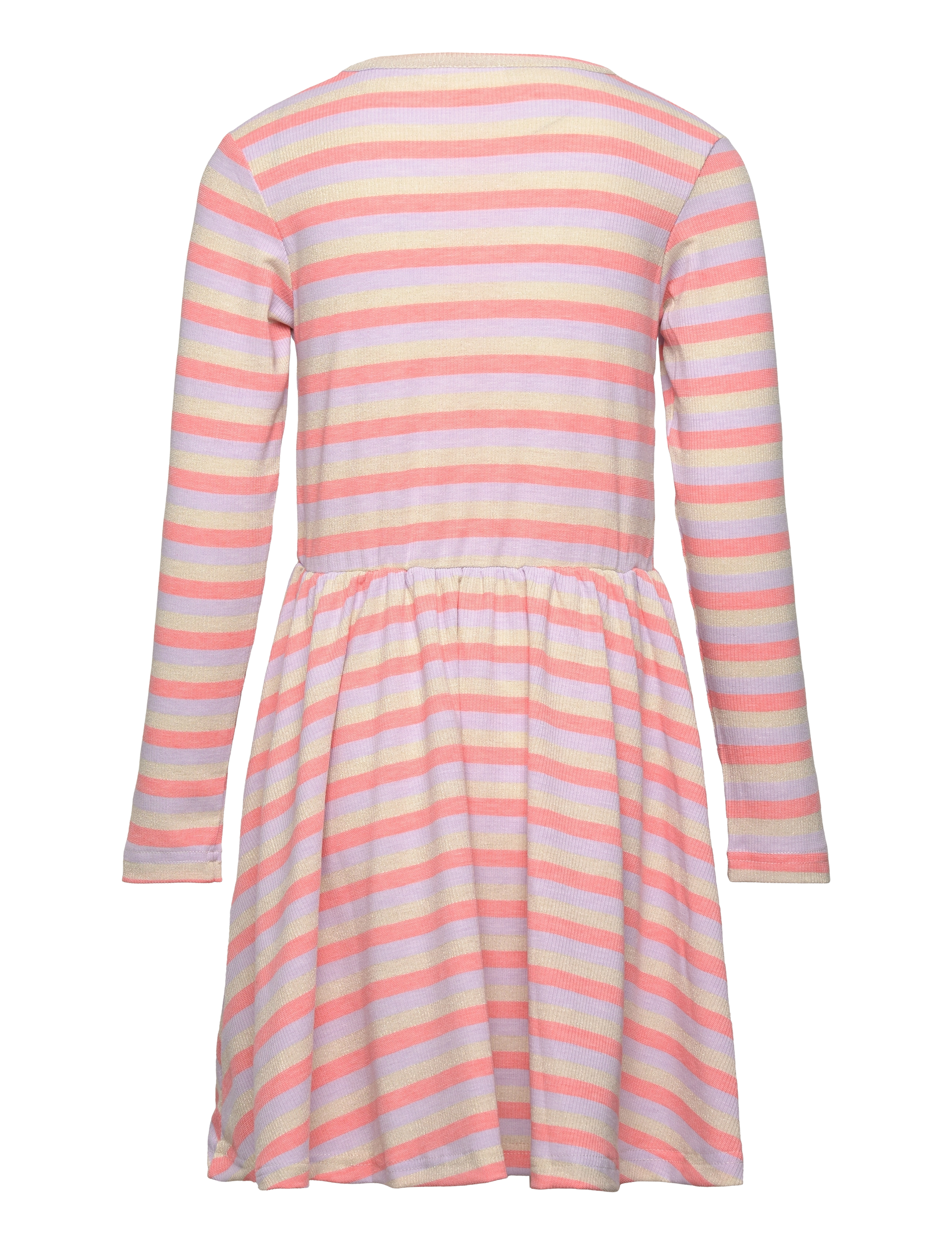 The New - TNFridan L_S Rib Dress - langerma hversdagskjólar - lavender herb - 1
