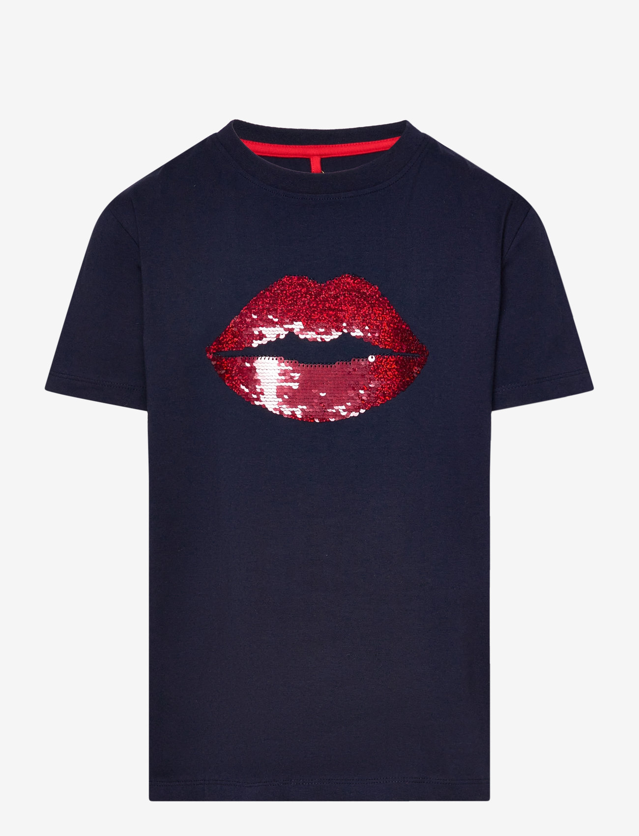 The New - TNLips S_S Tee - navy blazer - 0
