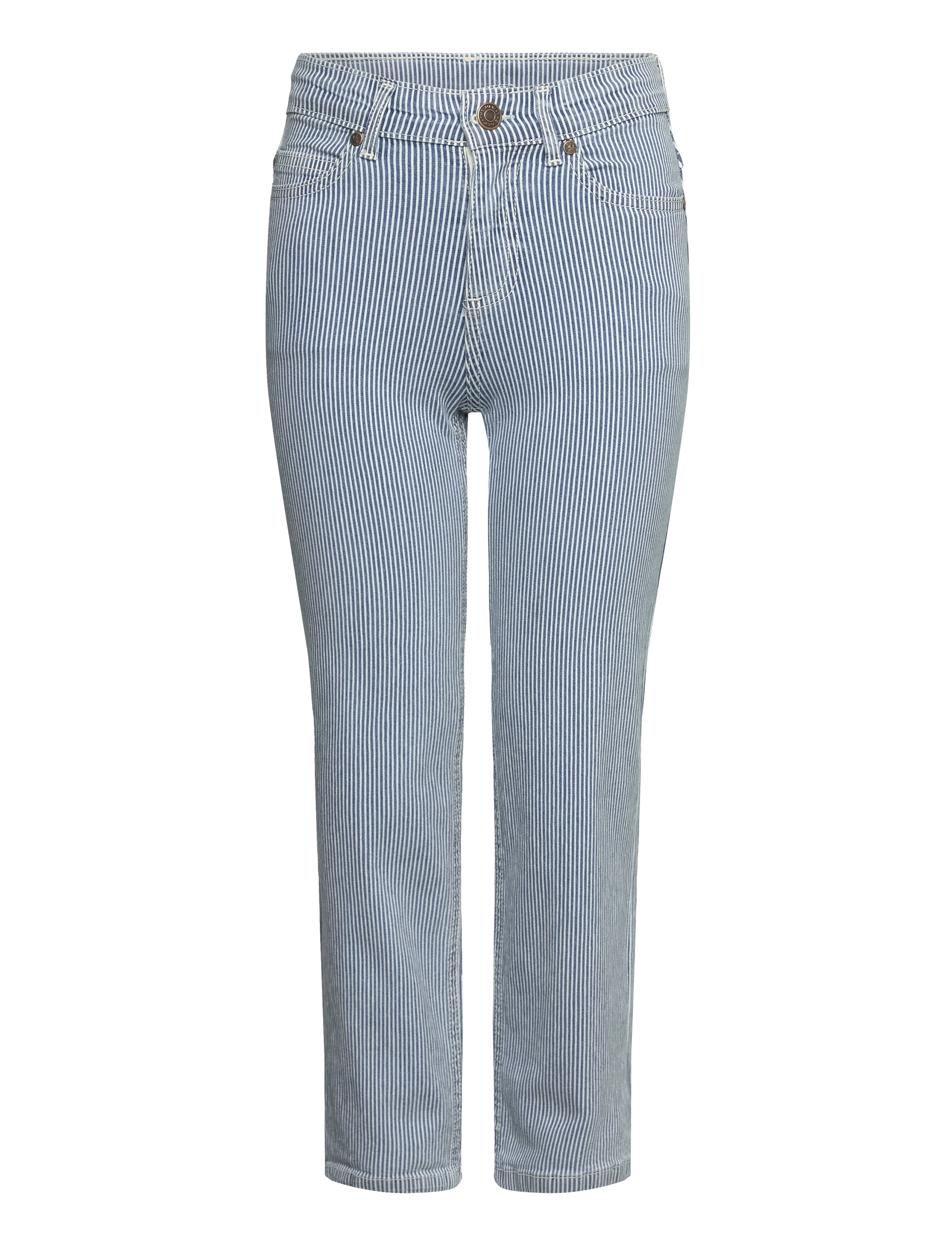 The New - TNStripe Wide Jeans - hosen mit weitem bein - navy blazer - 0