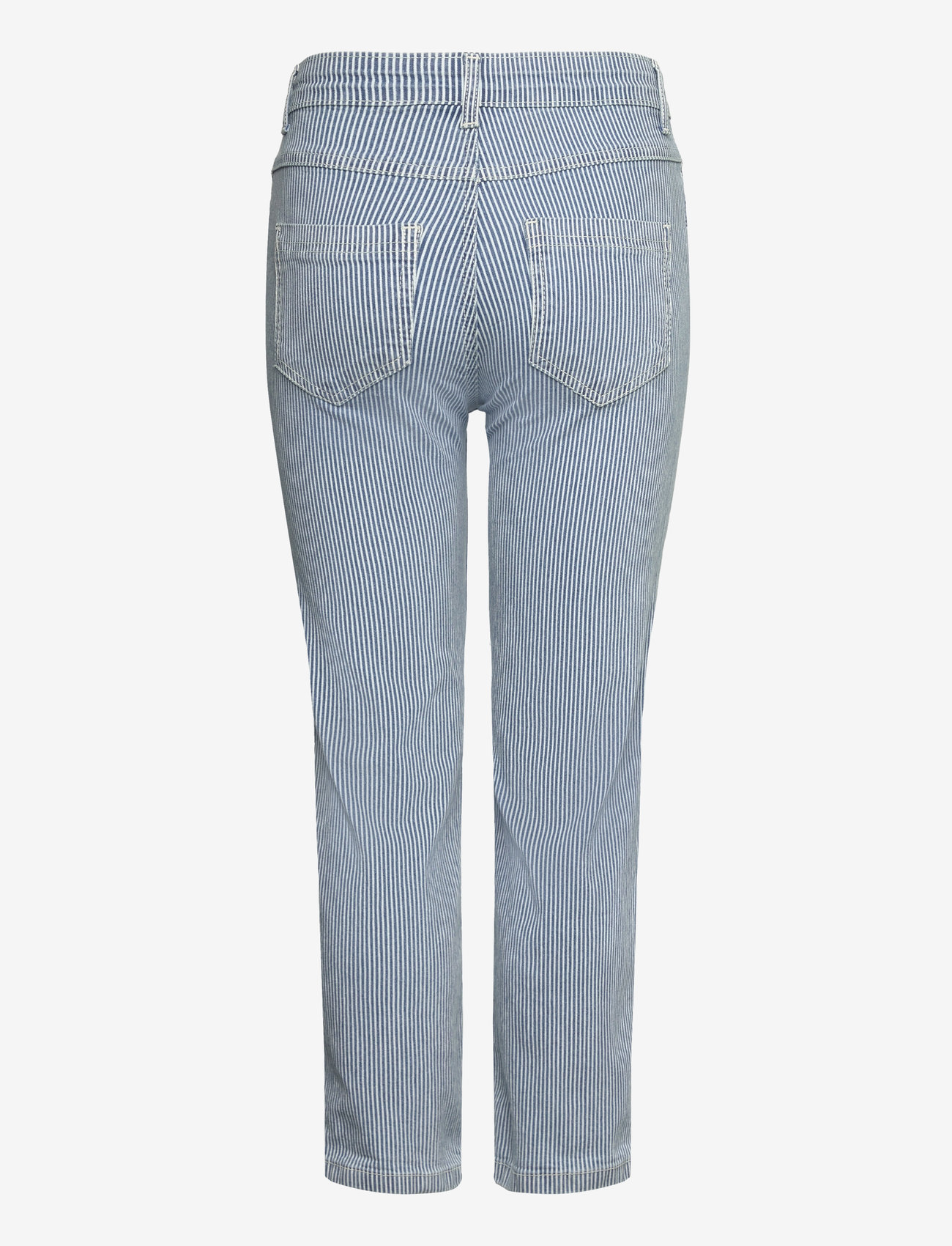 The New - TNStripe Wide Jeans - hosen mit weitem bein - navy blazer - 1