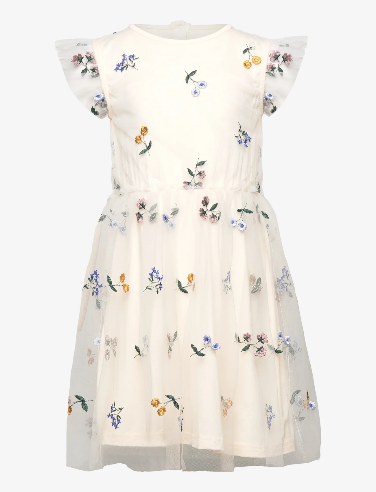 The New - TNFABIANNA DRESS - casual jurken met korte mouwen - white swan - 0