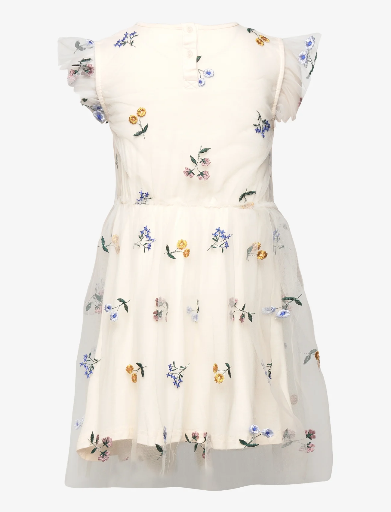 The New - TNFABIANNA DRESS - sukienki codzienne z krótkim rękawem - white swan - 1