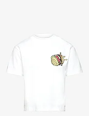 The New - TNFAEDO OS S_S TEE - short-sleeved t-shirts - bright white - 0