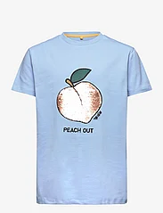 The New - TNFEACH S_S TEE - short-sleeved t-shirts - bel air blue - 0