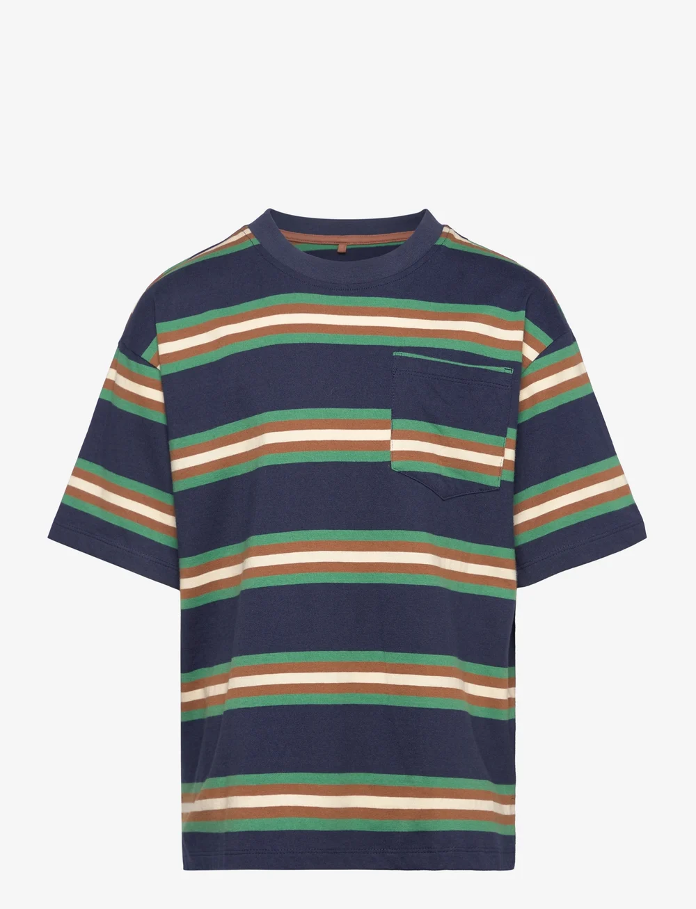 The New - TNLeo OS S_S Tee - kurzärmelige - navy blazer - 0