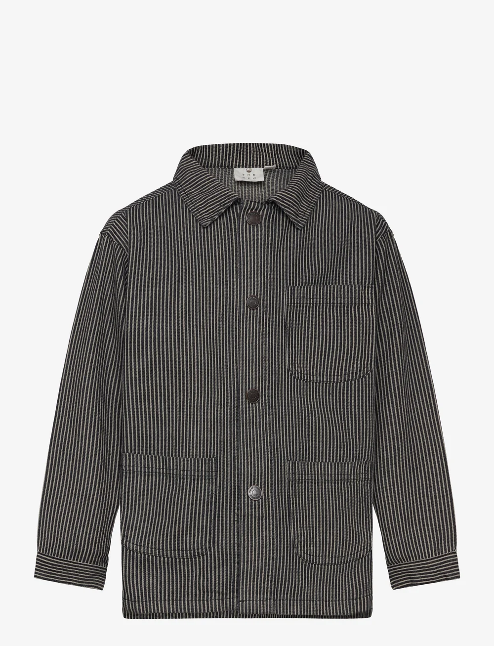 The New - TNLondon Uni Denim Overshirt - overshirts - dark blue denim - 0