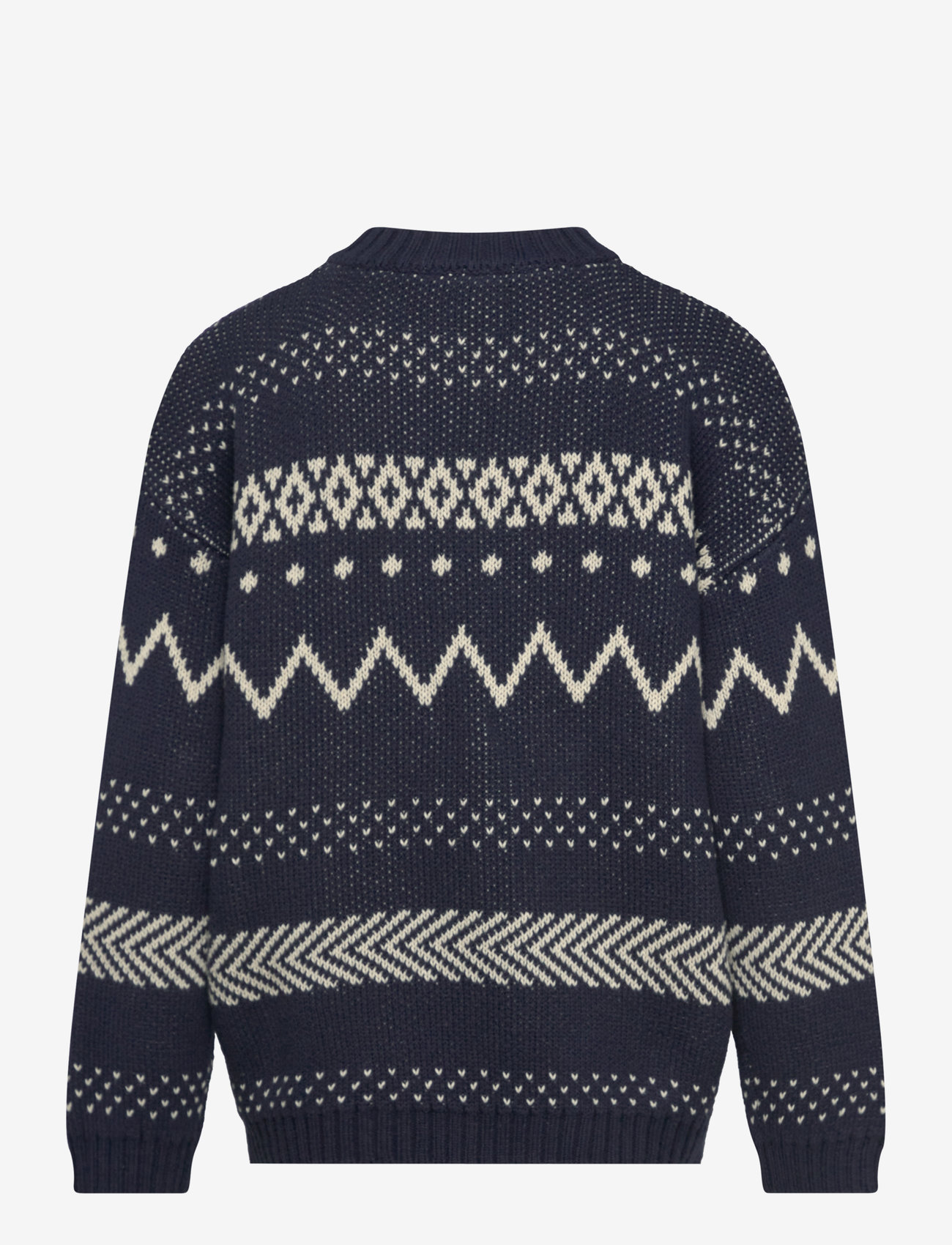 The New - TNLinus Jacquard Pullover - sügisesed riided - navy blazer - 1