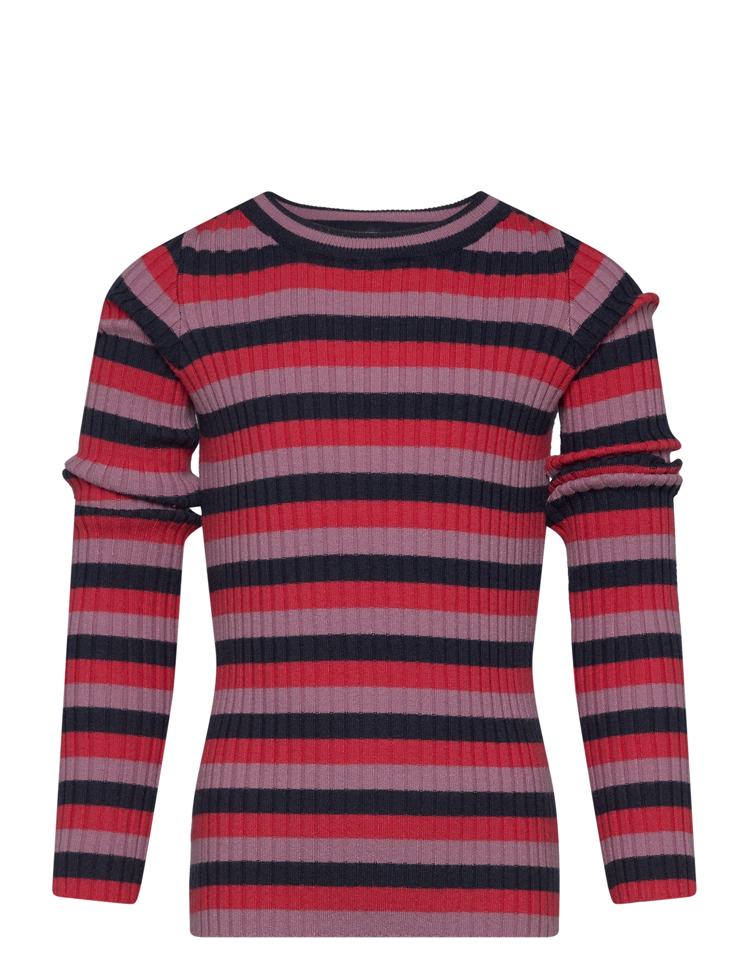 The New - TNLia L_S Knit Pullover - dzianinowe - multi stripe - 1