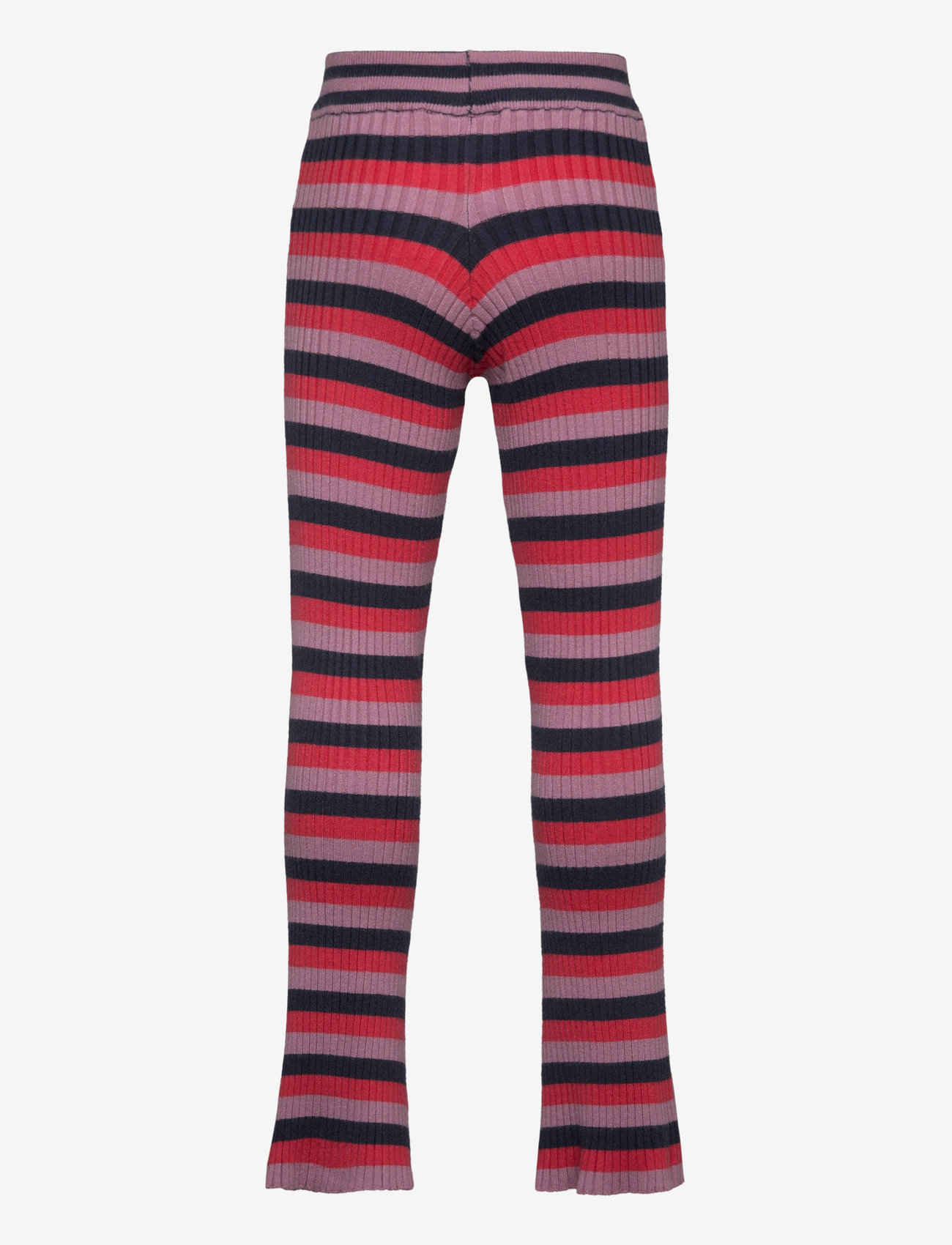 The New - TNLia Flared Knit Pants - byxor - multi stripe - 1