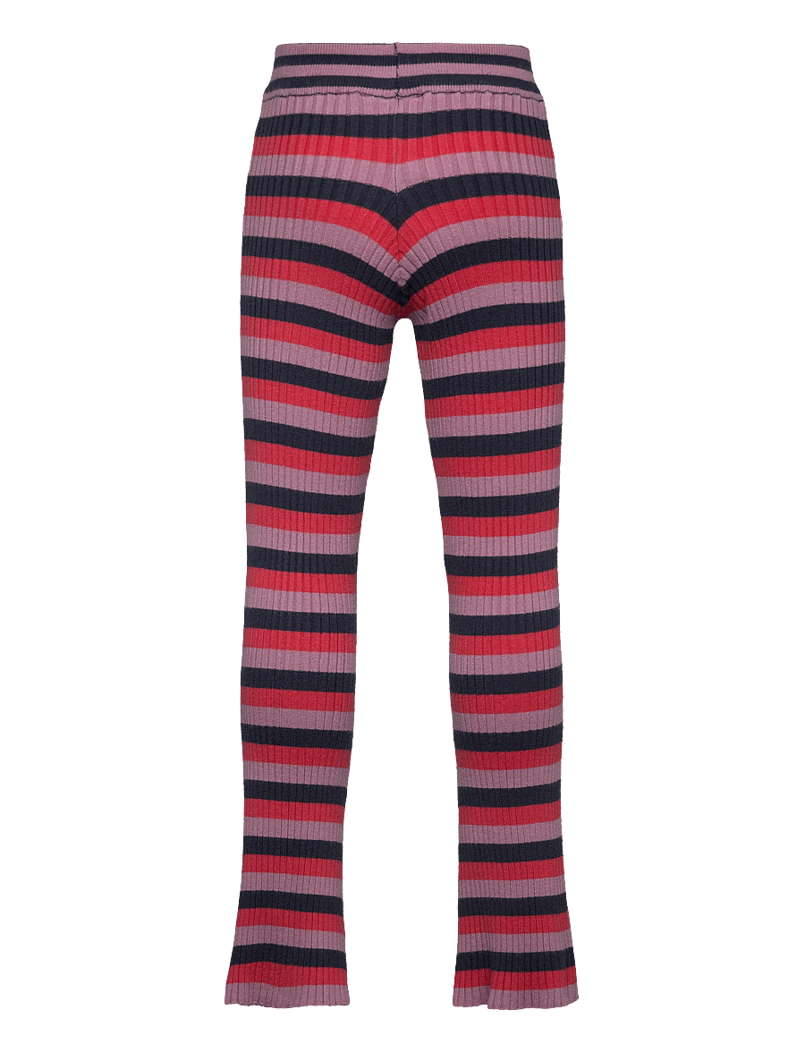 The New - TNLia Flared Knit Pants - rudens apģērbi - multi stripe - 1