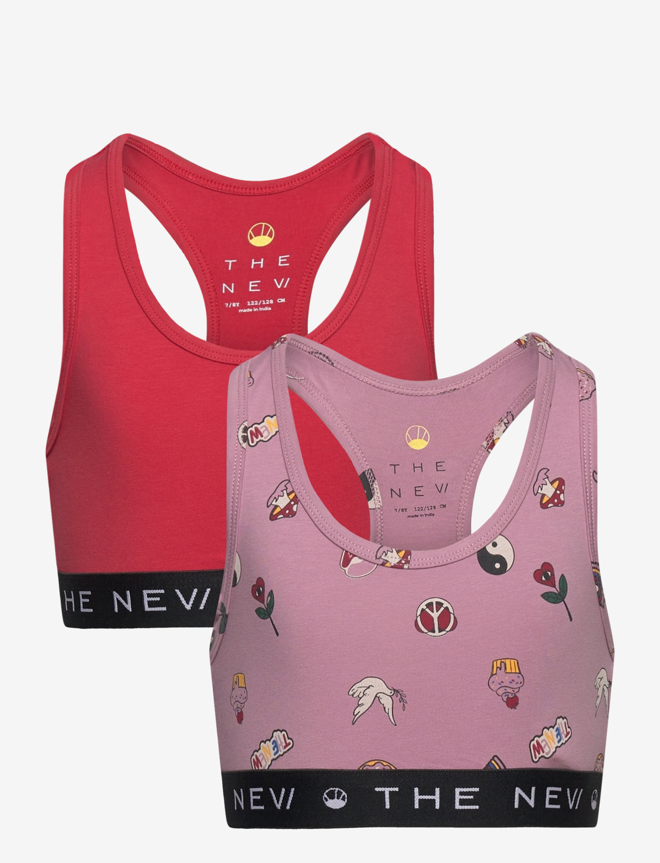 The New - TNTHE NEW Top 2-Pack - laveste priser - chrysanthemum - 0