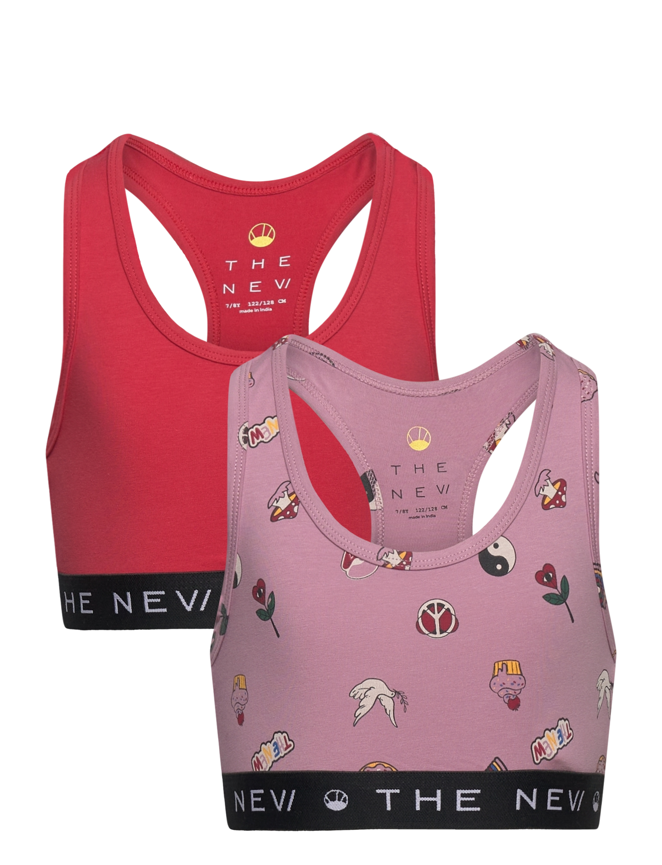 The New TNTHE NEW Top 2-Pack - Undertøj - CHRYSANTHEMUM / purple