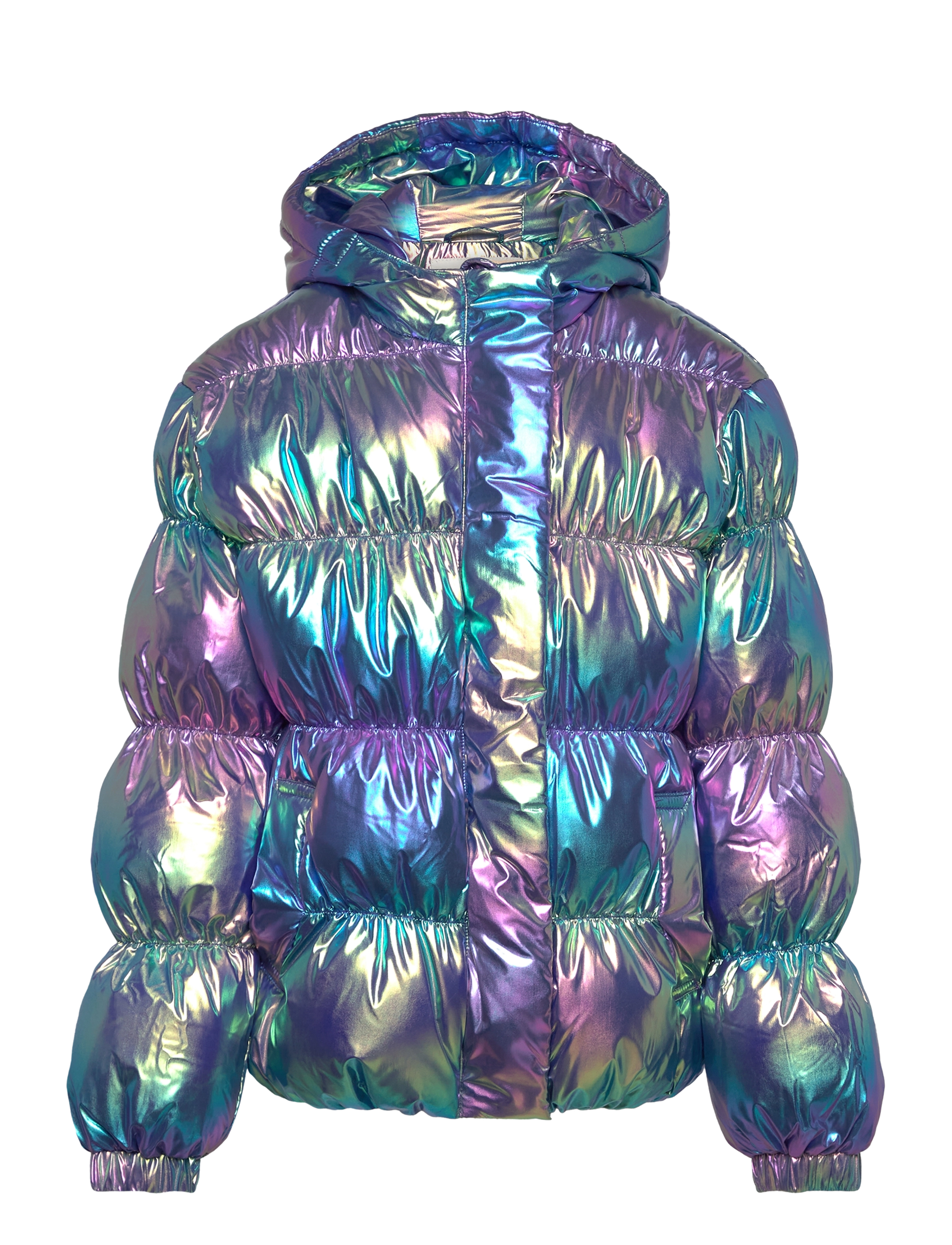 The New TNLula Puffer Jacket - Ytterkläder - METALLIC / multi