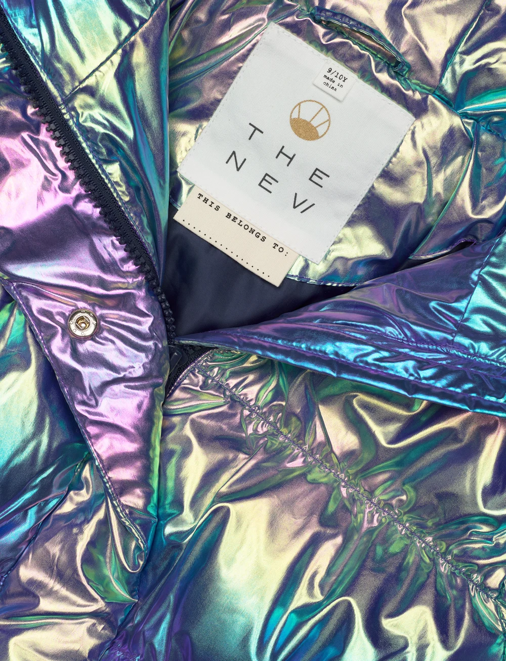 The New - TNLula Puffer Jacket - winterjacke - metallic - 2