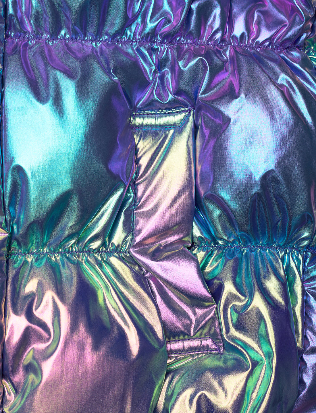 The New - TNLula Puffer Jacket - winterjacke - metallic - 3