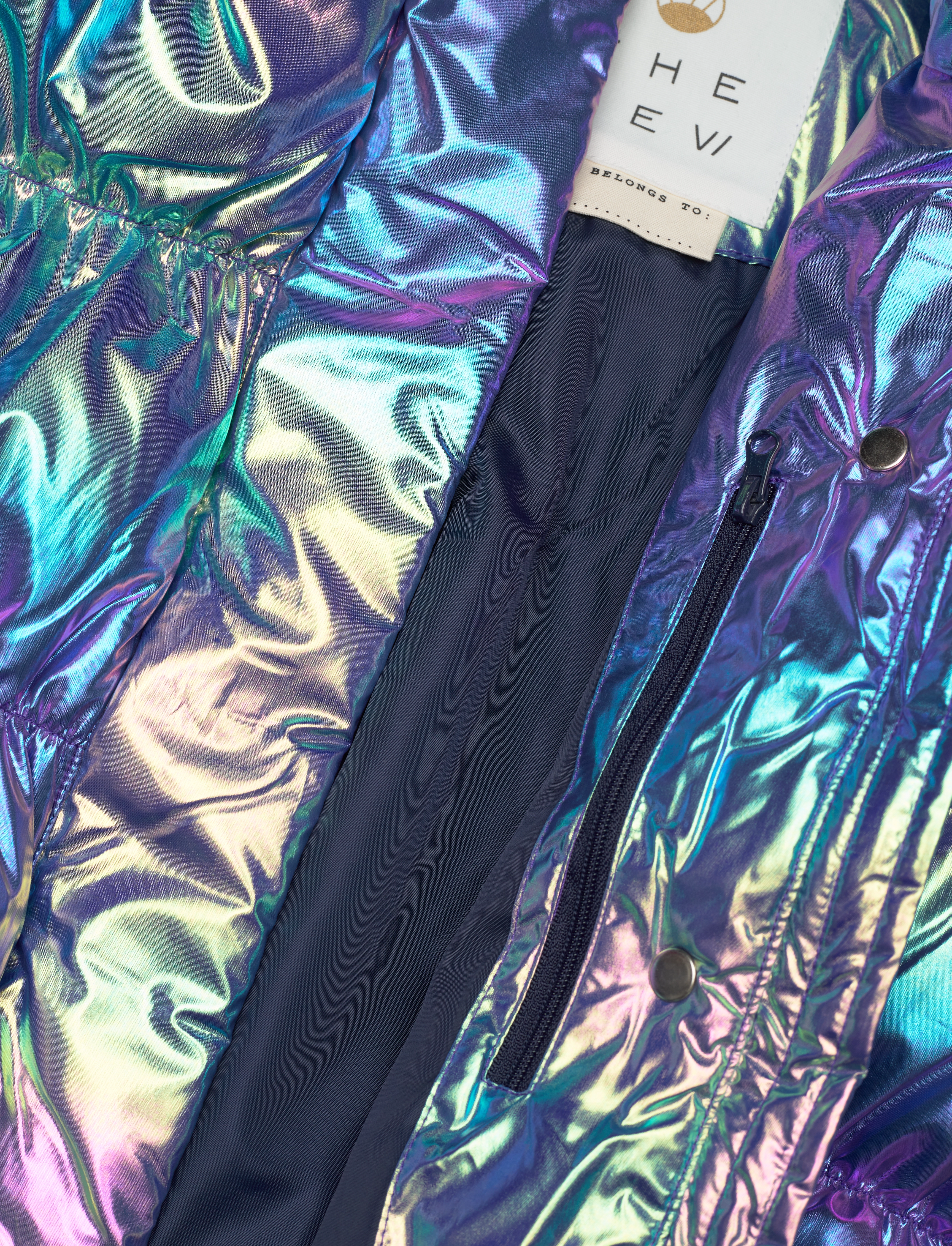 The New - TNLula Puffer Jacket - dunjackor & fodrade jackor - metallic - 4