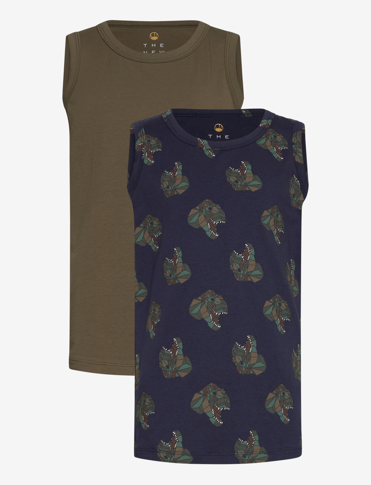 The New - TNTHE NEW Tank Top 2-Pack - tanktops - ivy green - 0