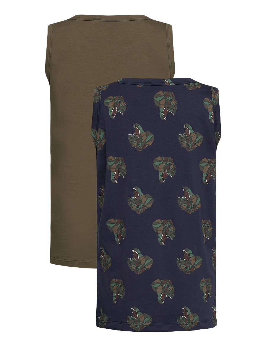 The New - TNTHE NEW Tank Top 2-Pack - Õlapaeltega topid - ivy green - 1