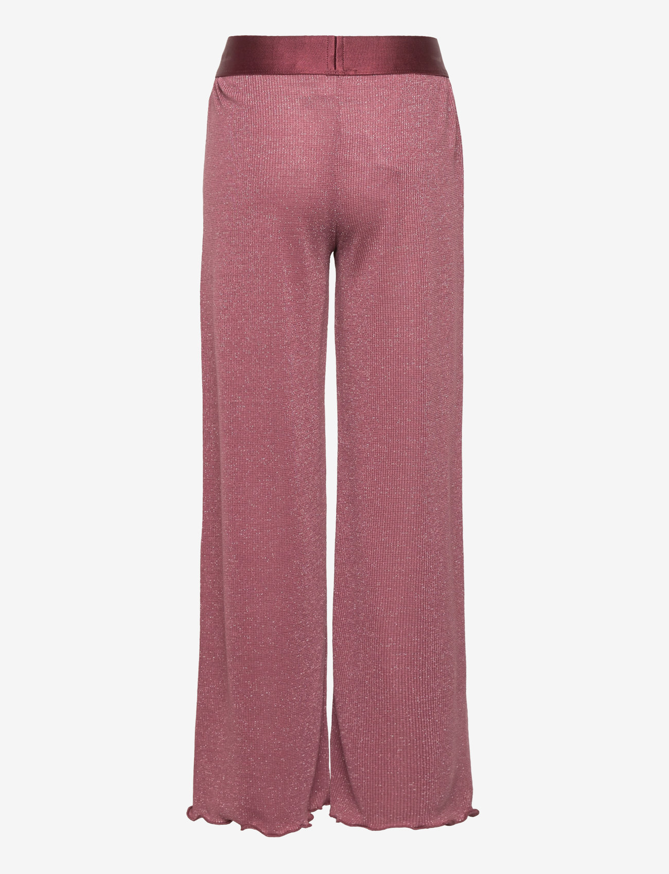 The New - TNFarah Wide Pants - mjukisbyxor - crushed berry - 1