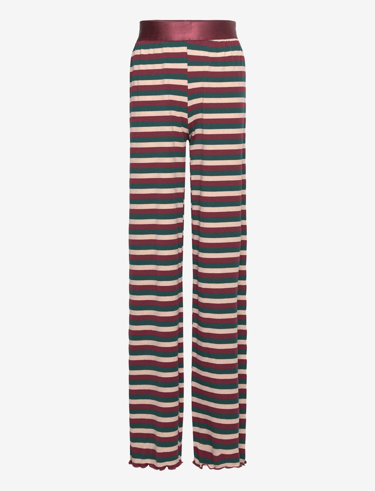 The New - TNMadeline Wide Rib Pants - byxor - multi stripe - 0