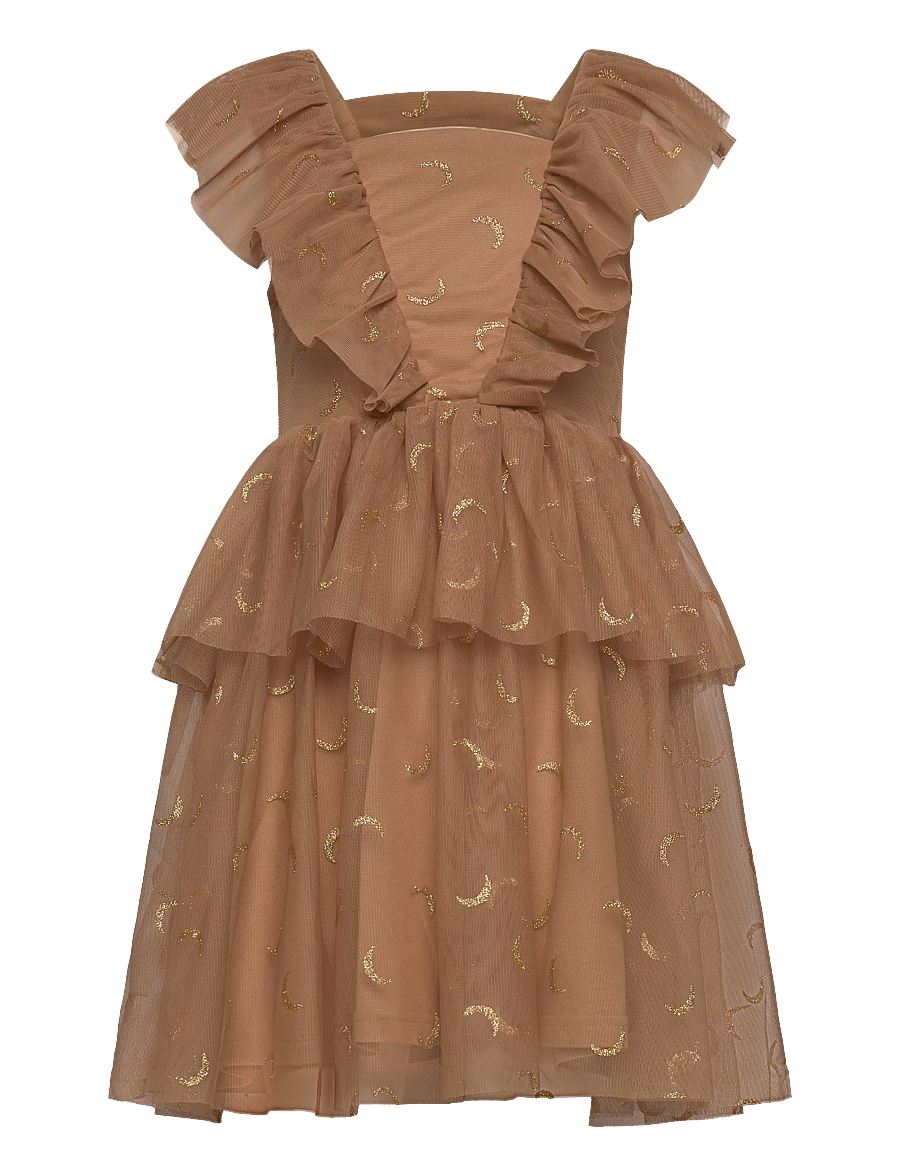 The New - TNMargot S_L Dress - robes de soirée - tannin - 0