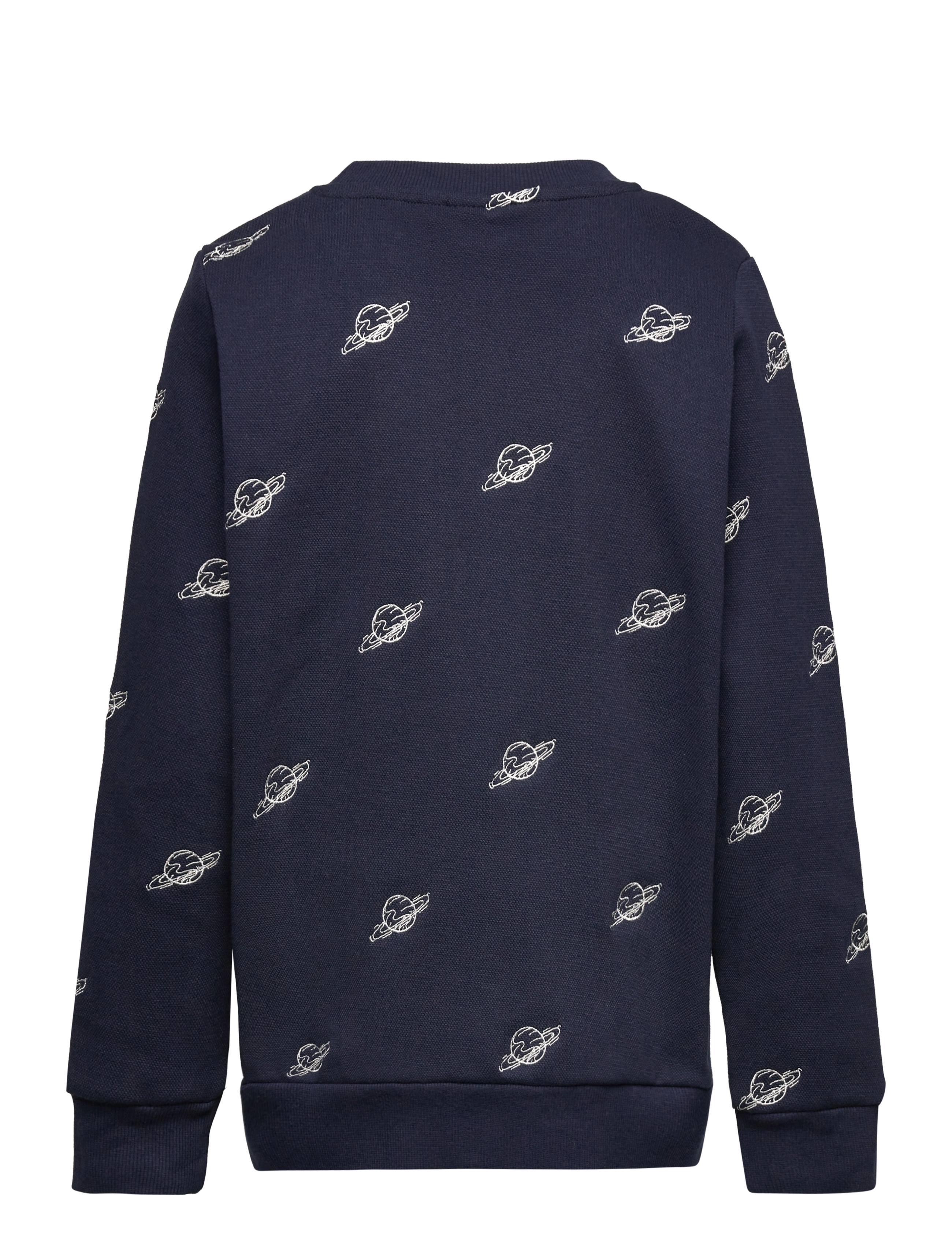 The New - TNMarty Pique Sweatshirt - navy blazer planet aop - 1
