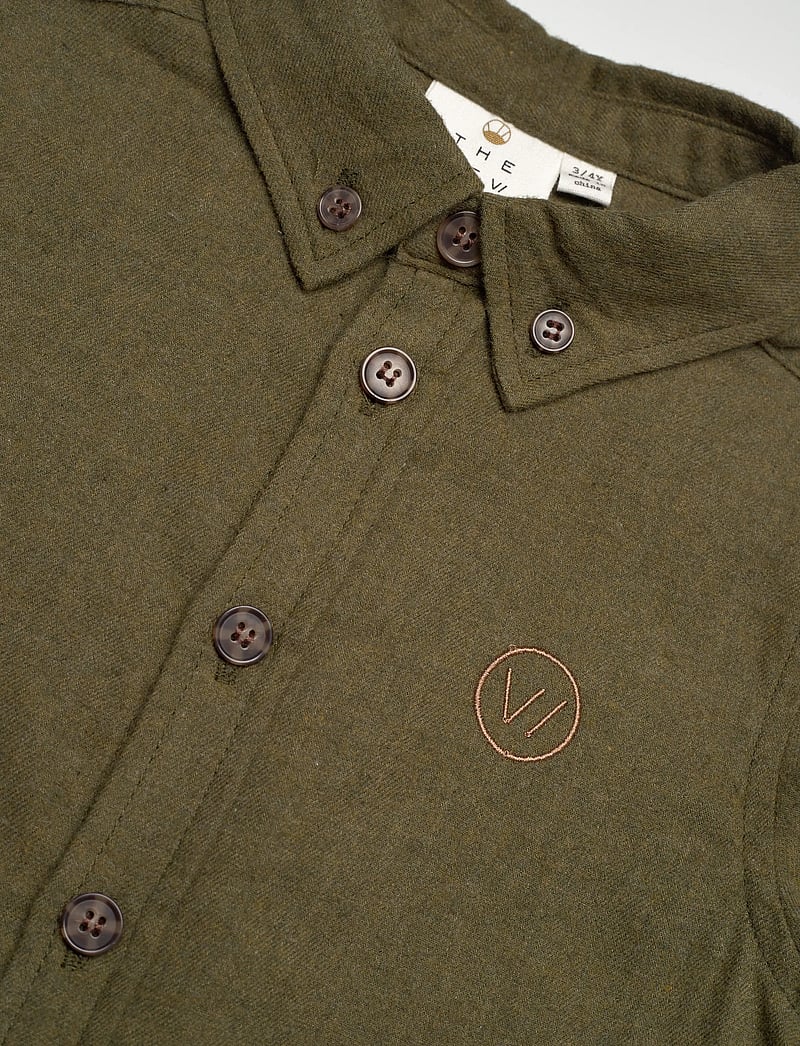 The New - TNMick L_S Shirt - pikkade varrukatega särgid - ivy green melange - 2