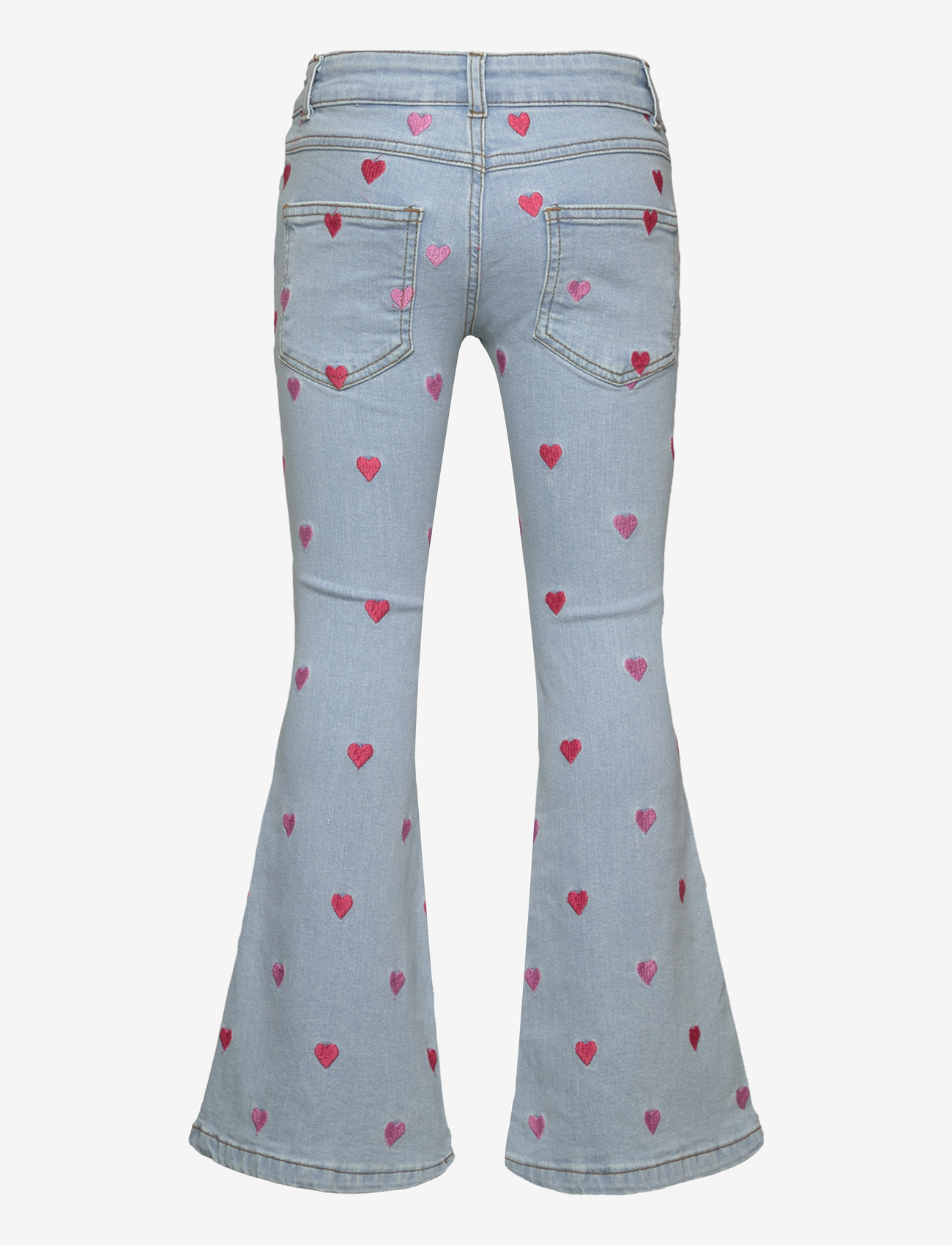 The New - TNLaflared Embroidery Jeans - bootcut jeans - light blue denim - 1