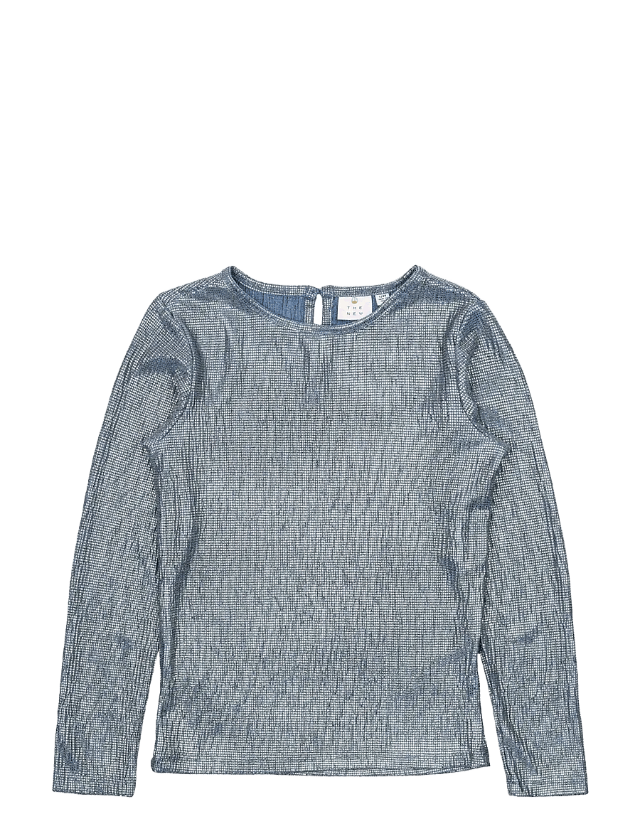 The New - TNLeah L_S Tee - t-krekli ar garām piedurknēm - ashley blue - 1
