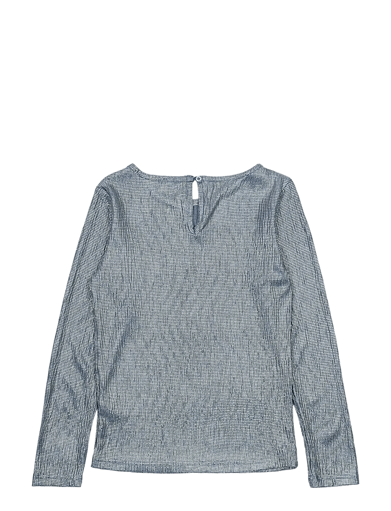 The New - TNLeah L_S Tee - langærmede t-shirts - ashley blue - 2