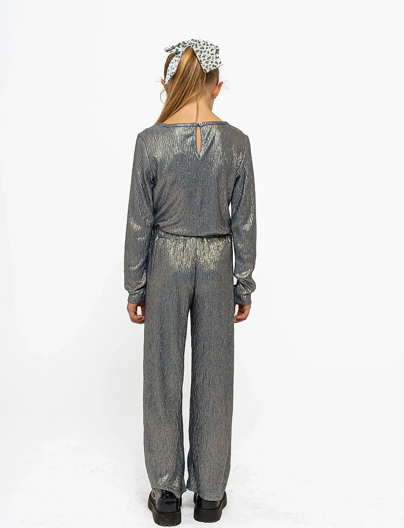 The New - TNLeah L_S Tee - langærmede t-shirts - ashley blue - 4