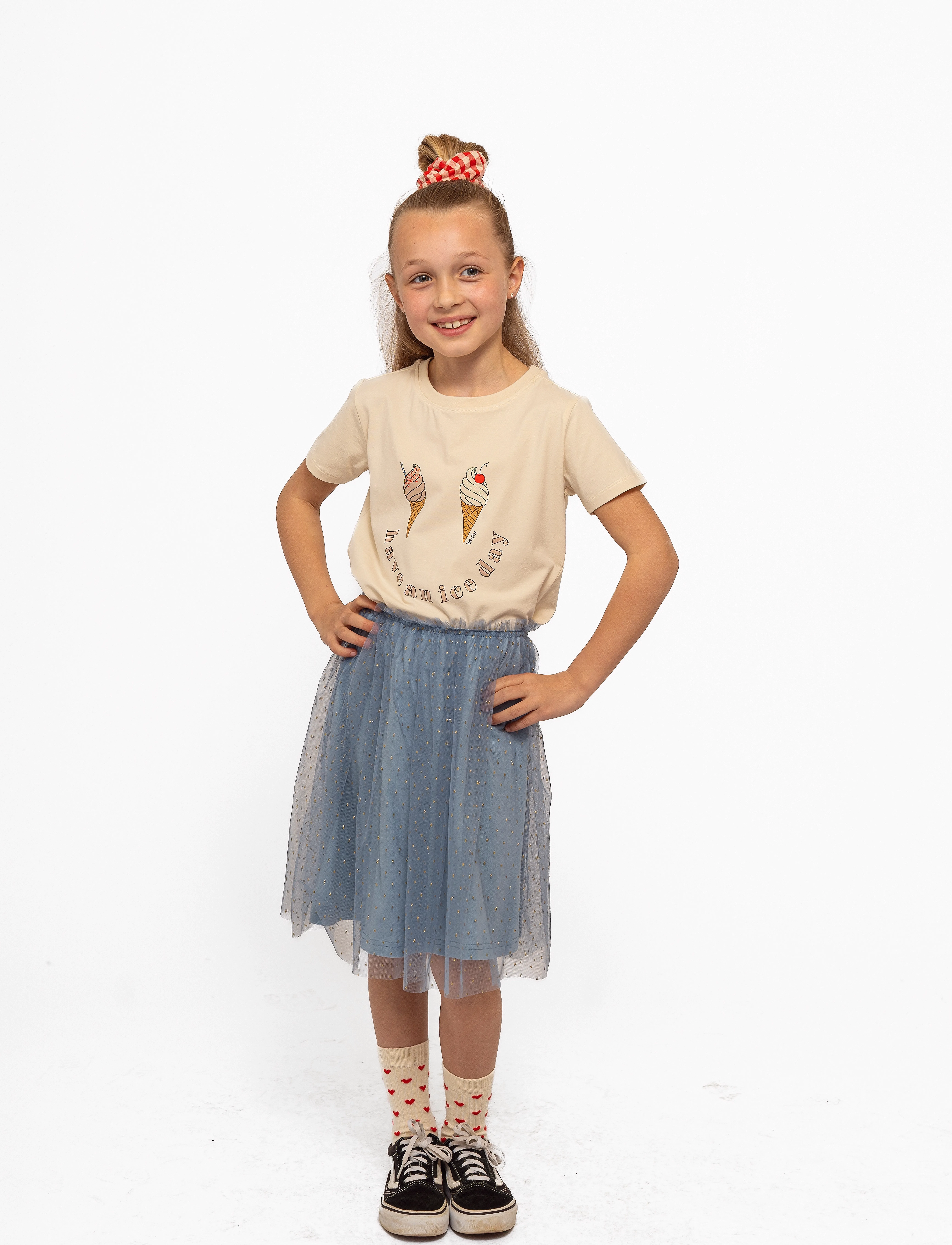 The New Tnnarice Skirt, 158/164, Röcke, Blau - Tulle Kinder