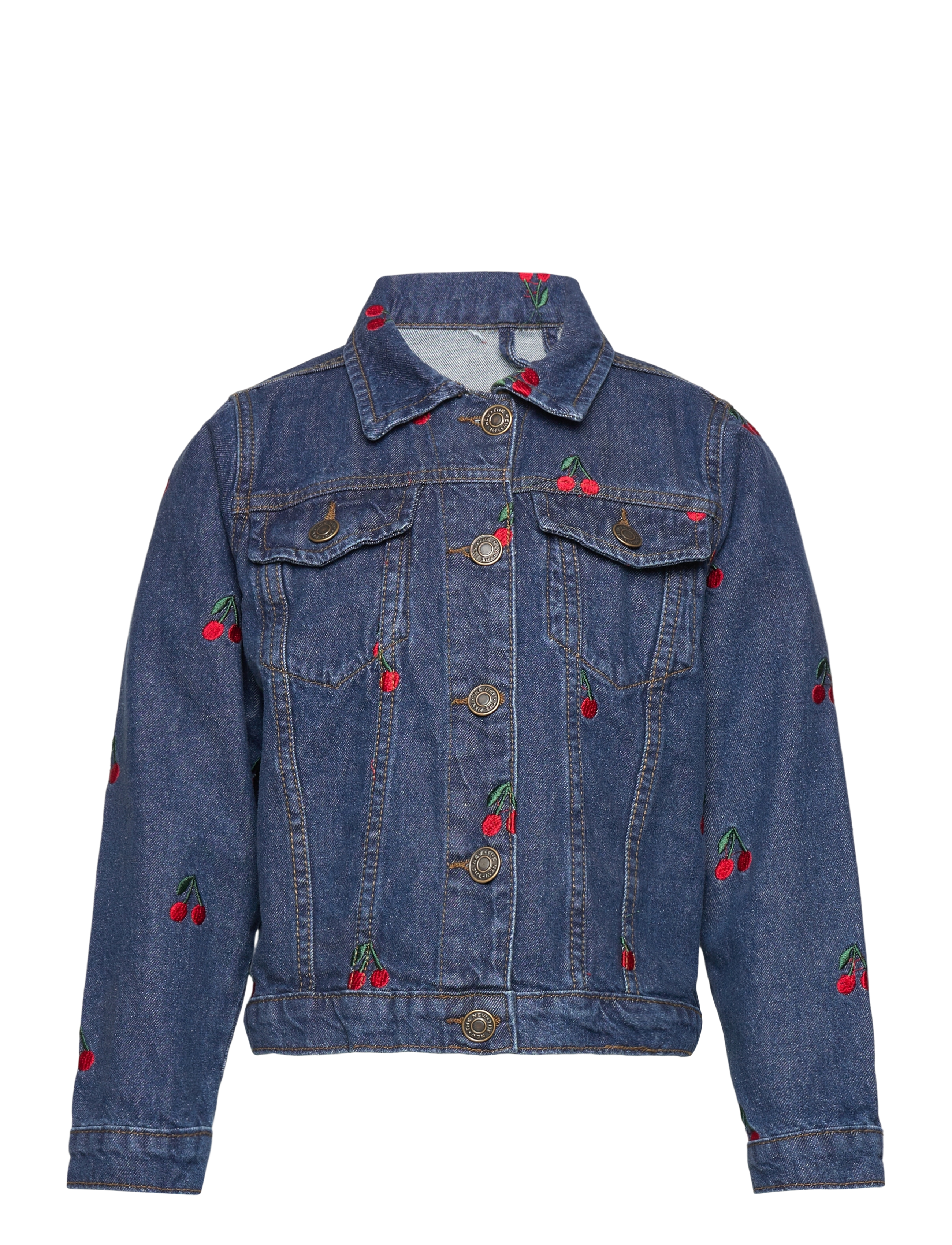 The New - TNNatalia Denim Jacket - medium blue denim emb - 0
