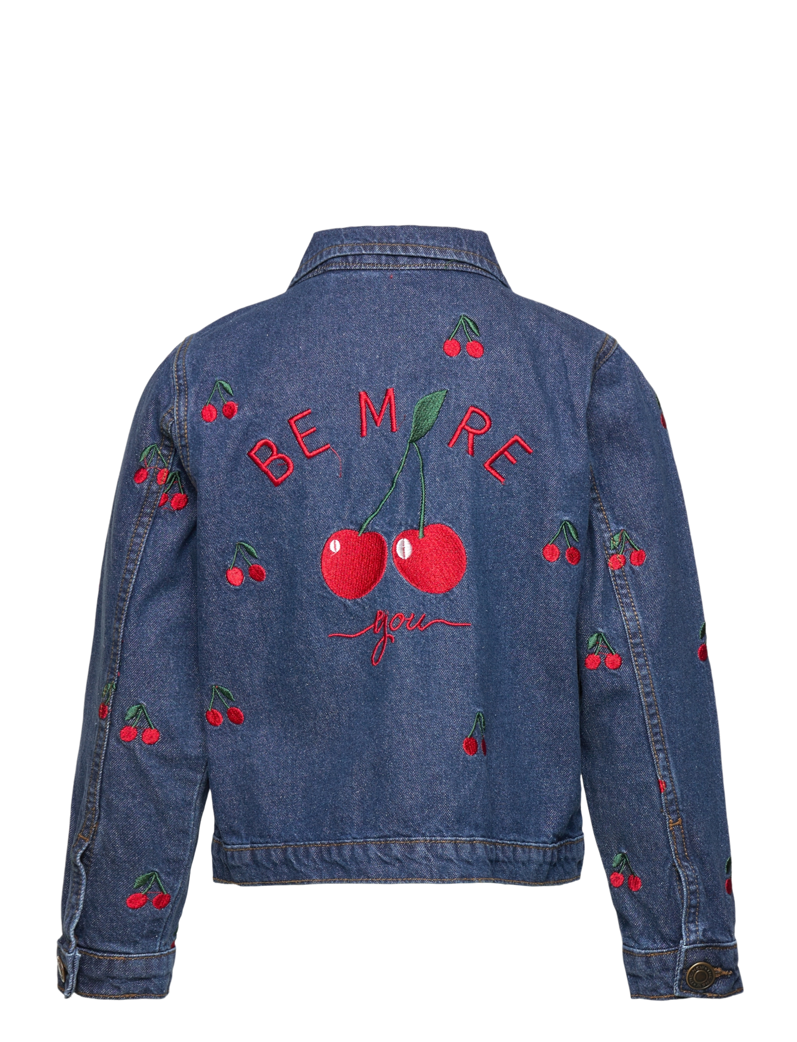The New - TNNatalia Denim Jacket - medium blue denim emb - 1