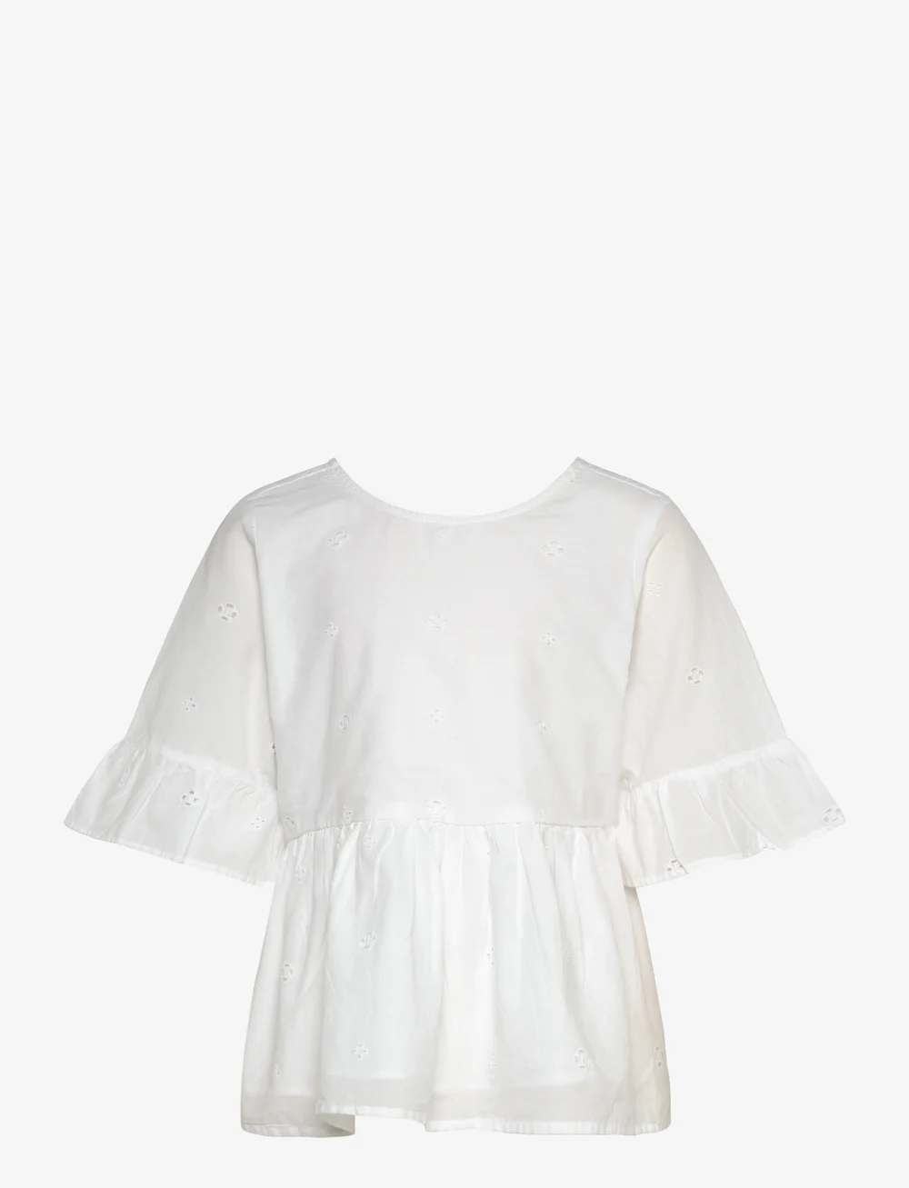 The New - TNNancy S_S Top - konfirmationstøj - bright white - 0