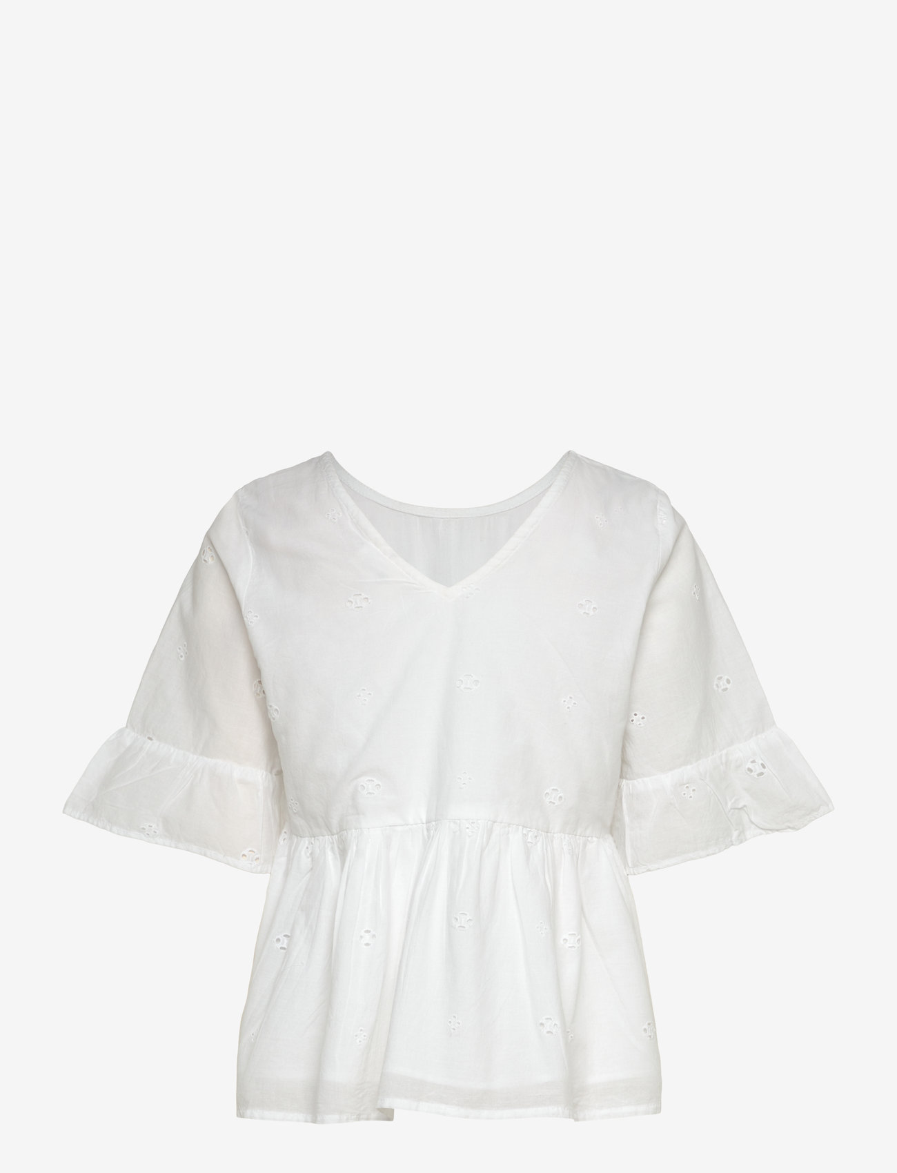 The New - TNNancy S_S Top - laveste priser - bright white - 1