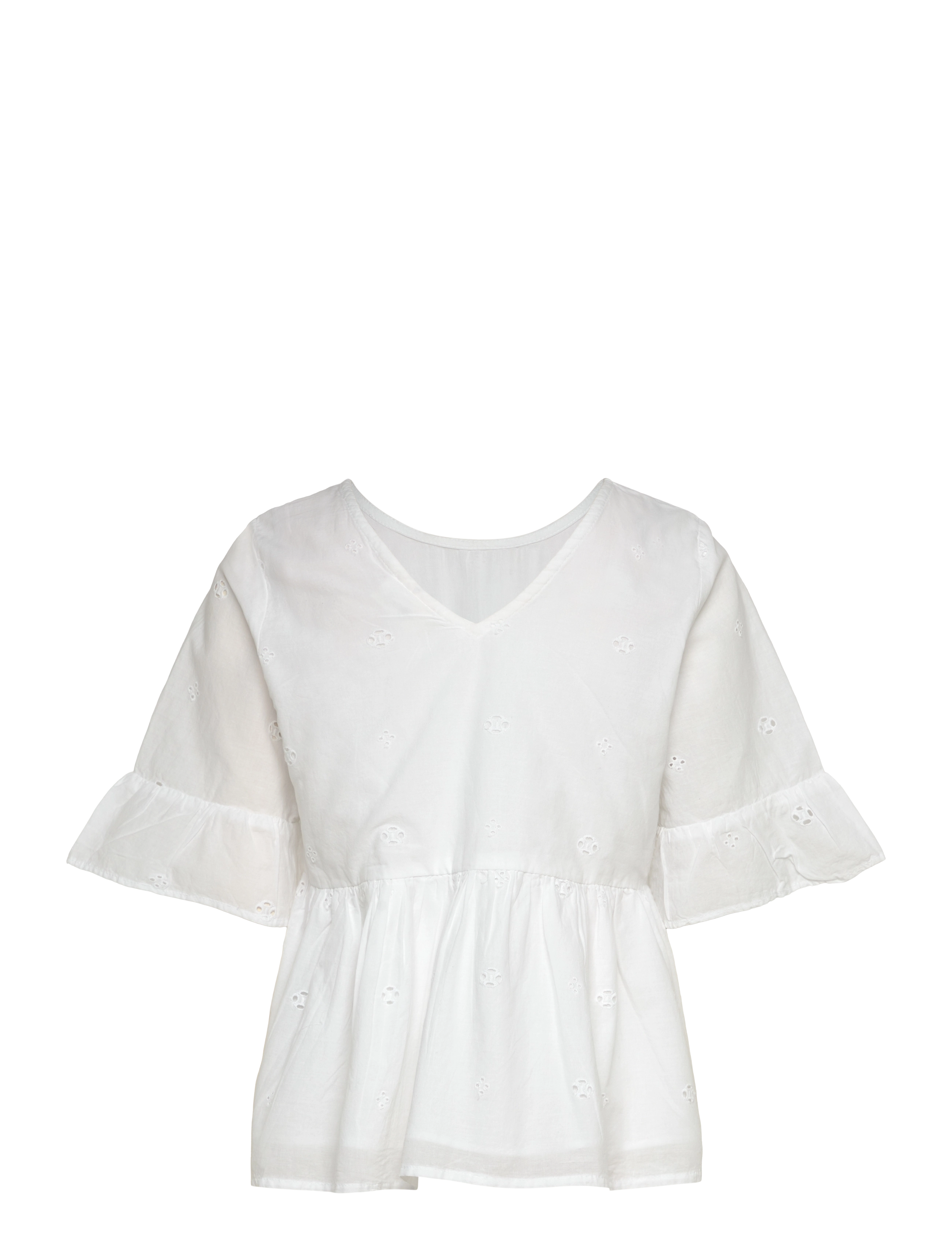 The New - TNNancy S_S Top - bluzki i tuniki - bright white - 1