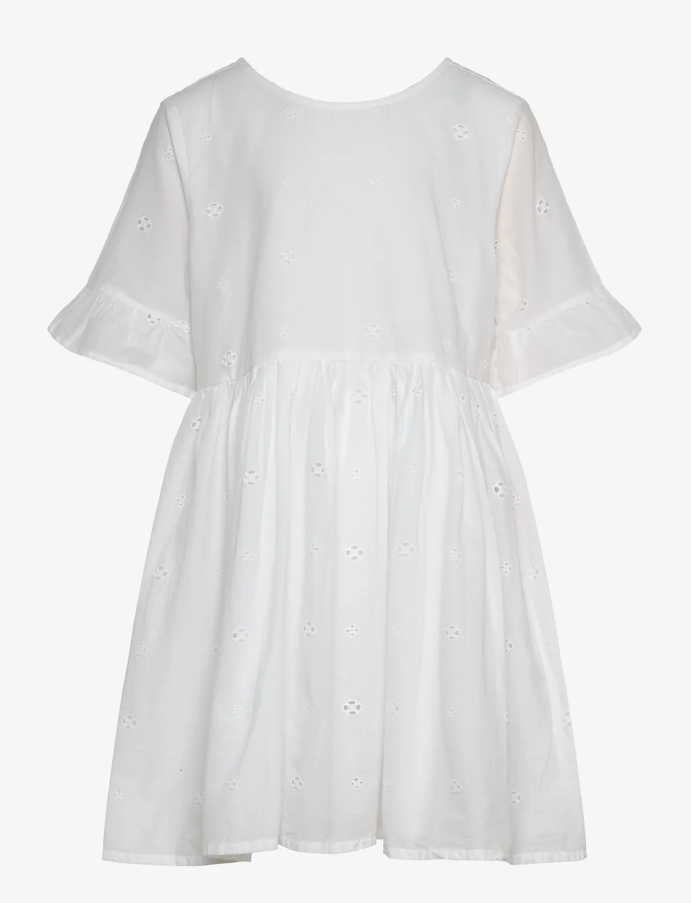 The New - TNNancy S_S Dress - short-sleeved casual dresses - bright white - 0