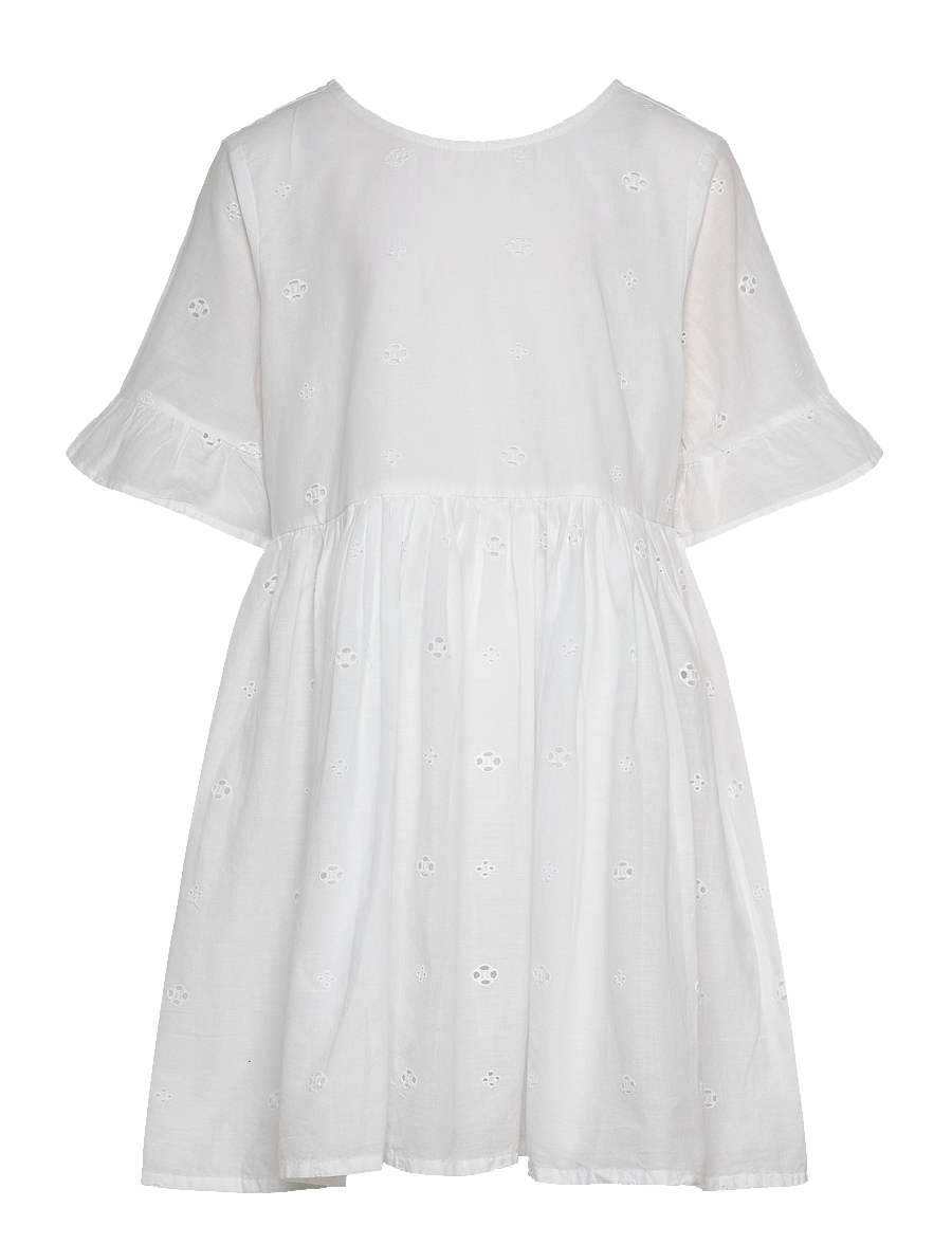 The New - TNNancy S_S Dress - kort-ermede kjoler i avslappet stil - bright white - 0