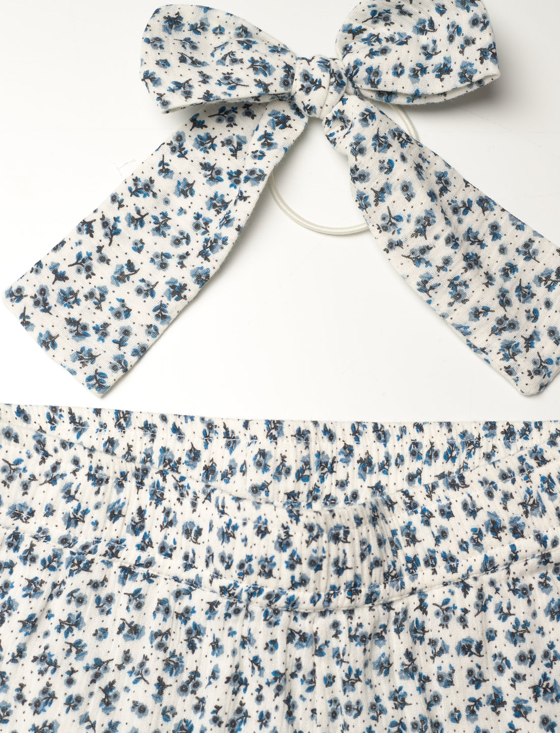 The New - TNNiki Wide Pants - einkaufen nach alter von - white swan aop - 2