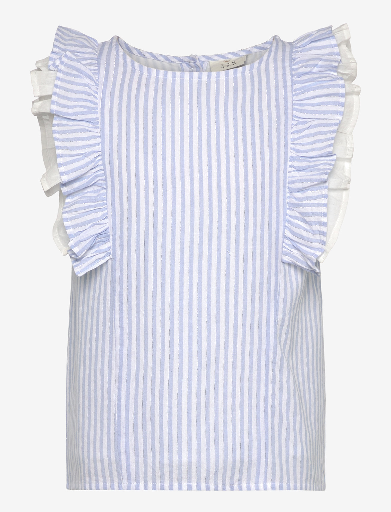 The New - TNNalani S_L Top - blusen & tuniken - white swan striped - 1